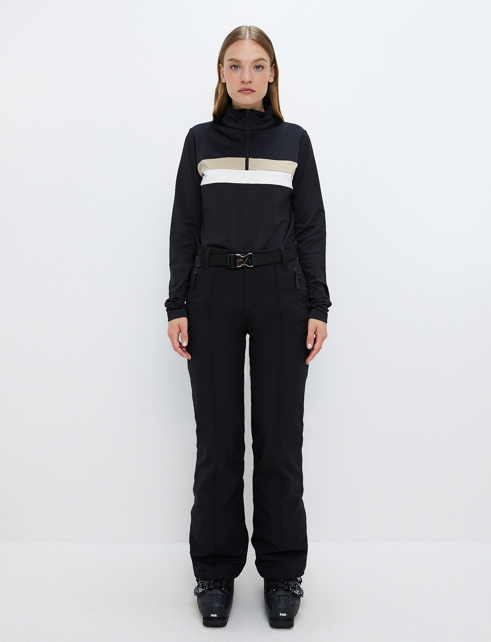 Mira Flare Ski Pant - Black