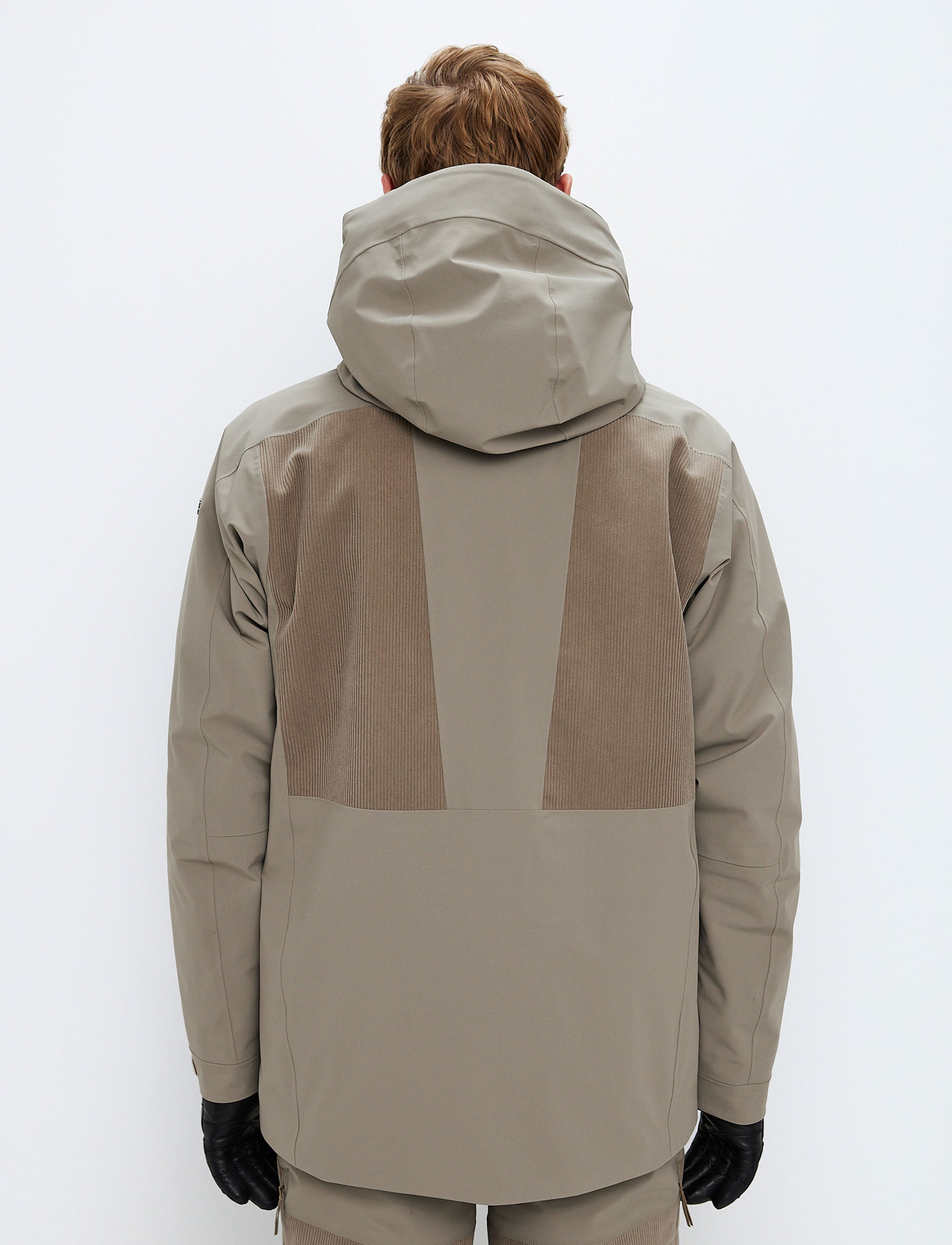 Andrew Cord Ski Jacket - Lt Beige