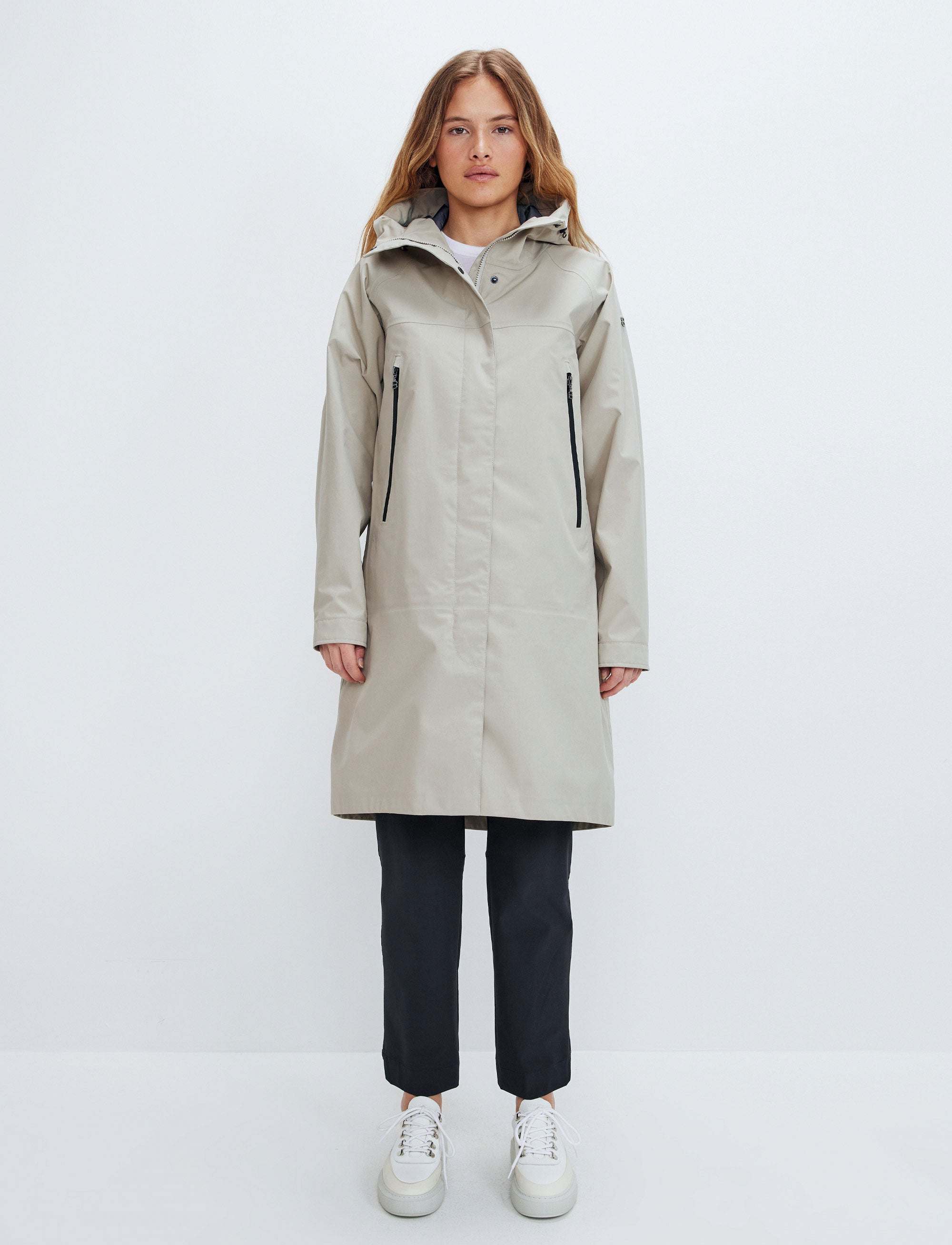 Angela 3L Coat - Lt Beige