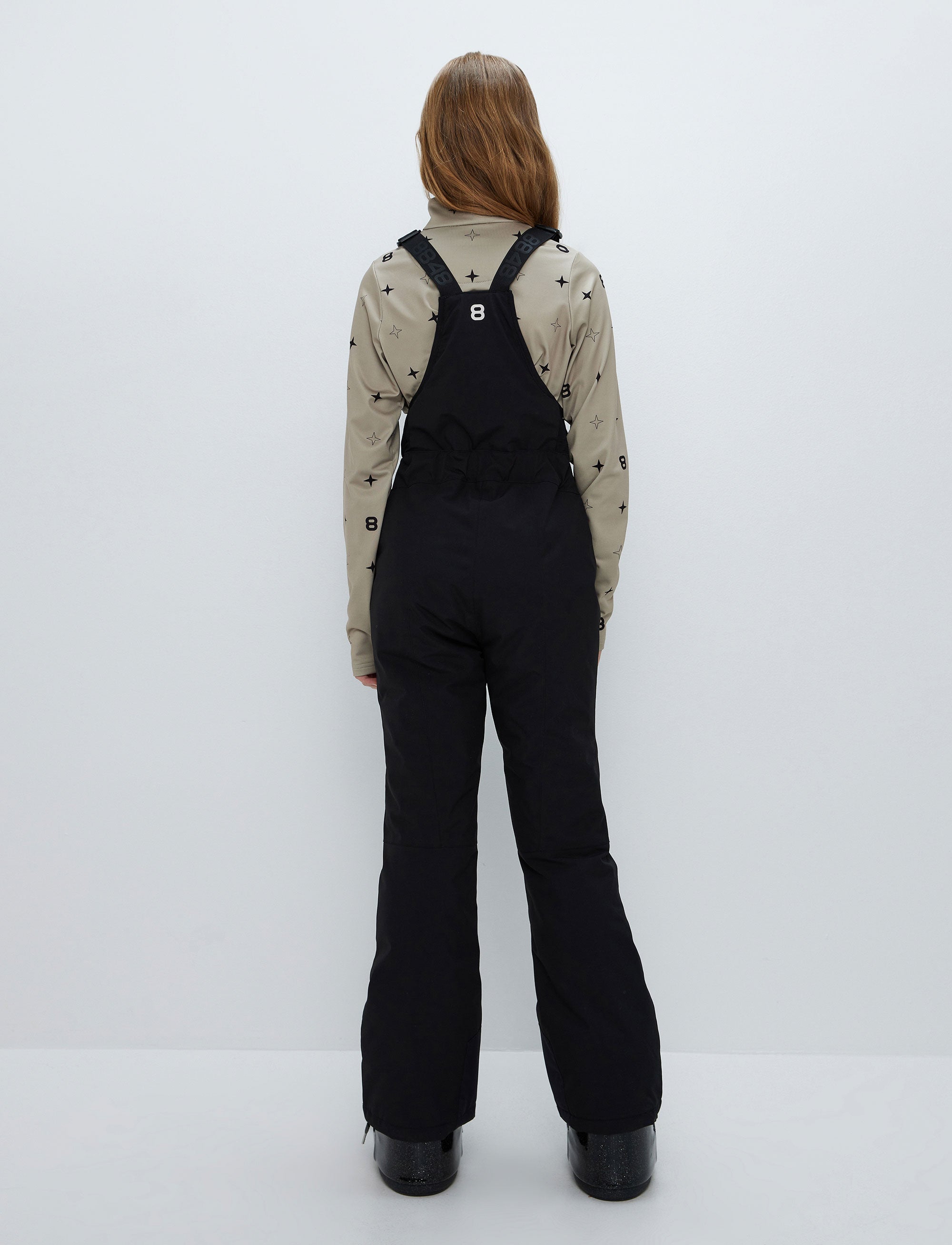 Ella JR Bib Pant - Black