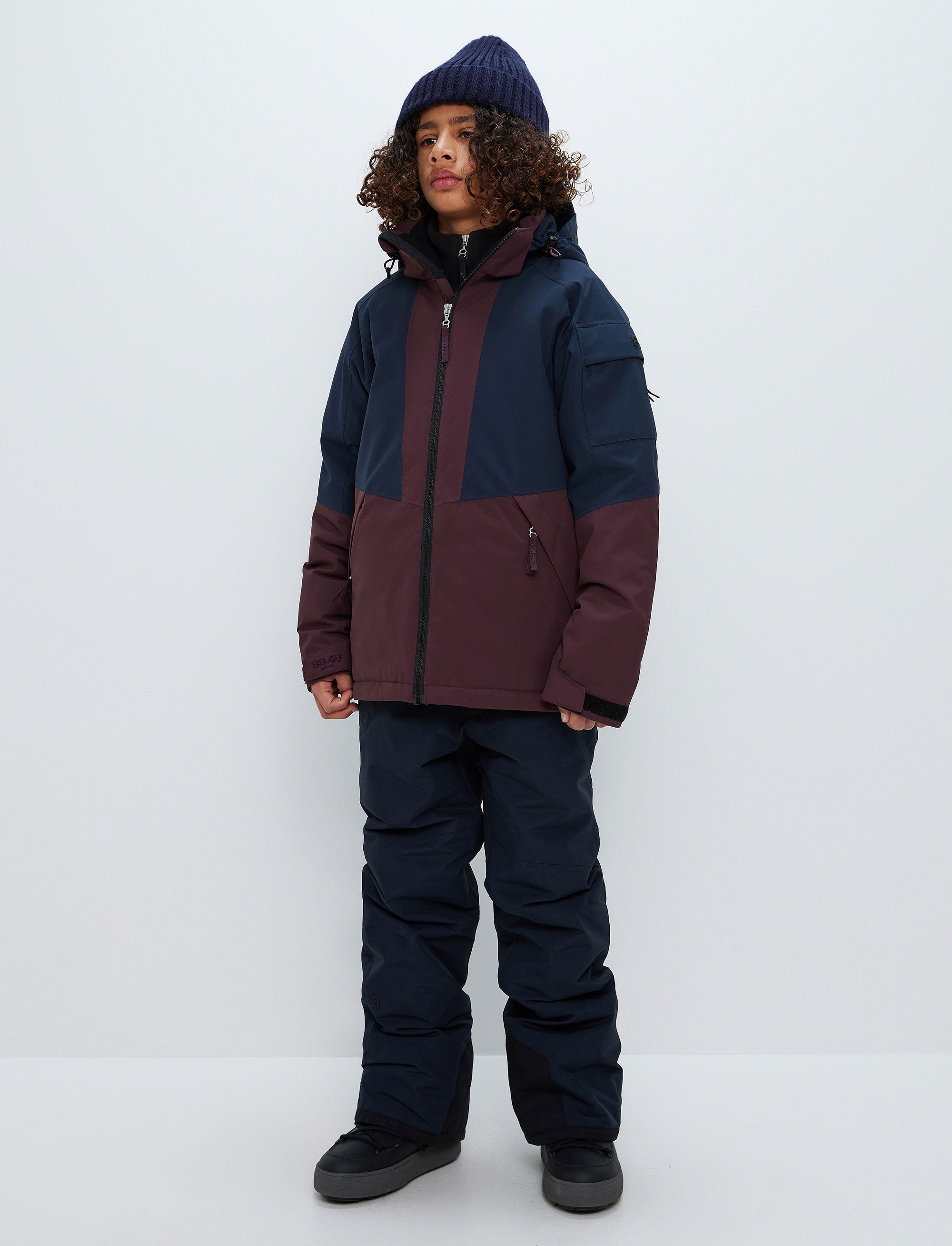 Otis 2.0 Jr Jacket - Dk Burgundy