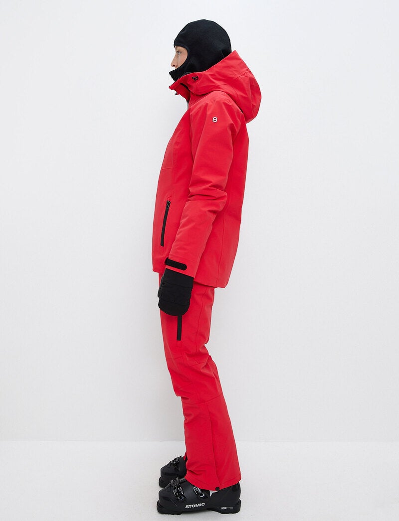 Lyla W Ski Jacket - Poinsetta Red