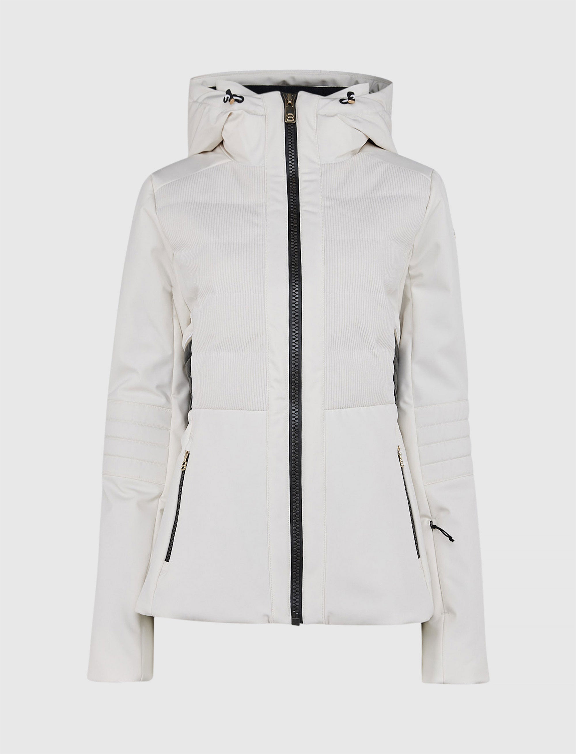 Clarice W Cord Ski Jacket - Winter White