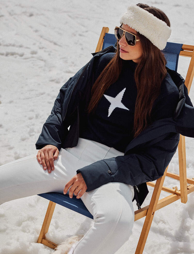 Snow Star W Seat - Navy