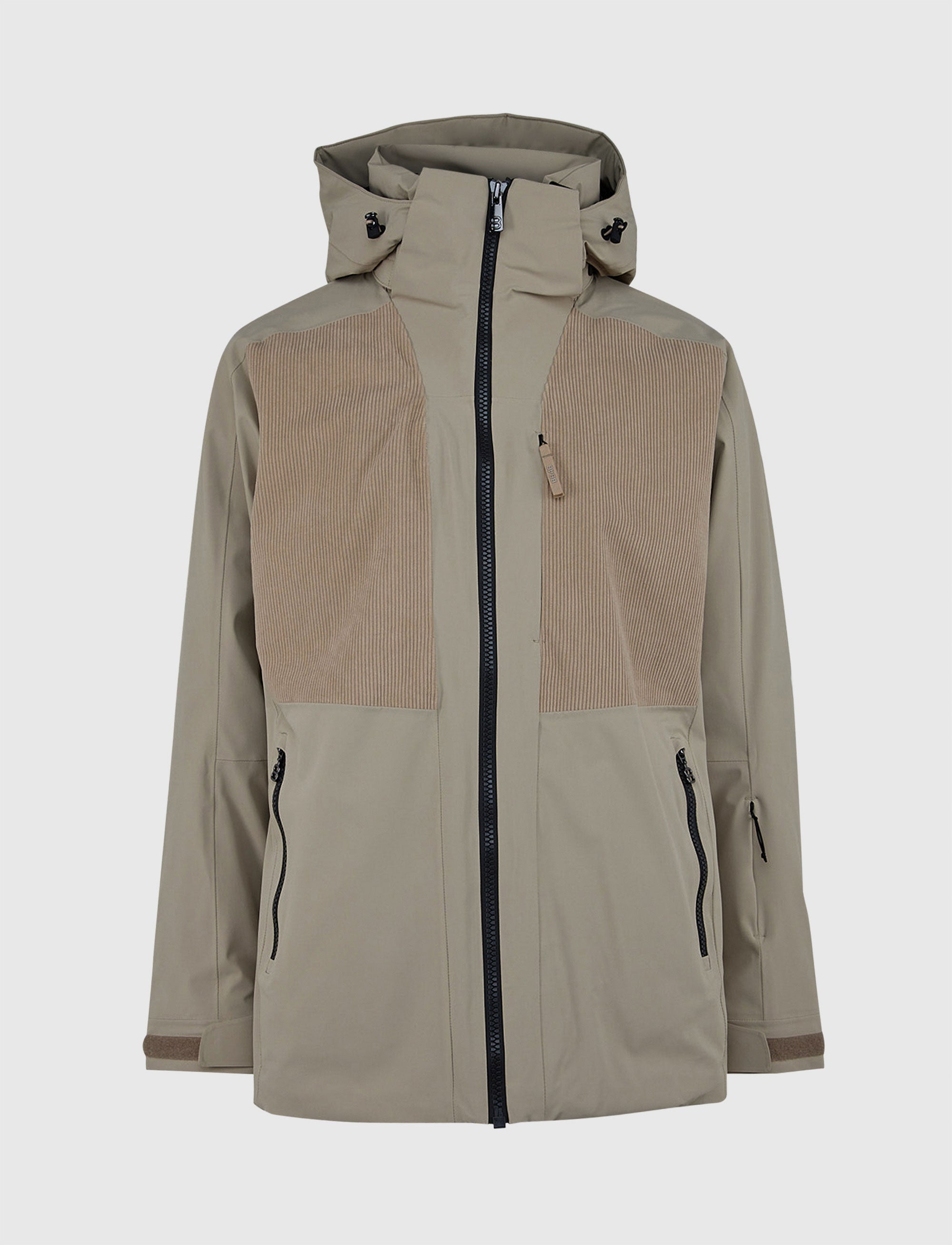 Andrew Cord Ski Jacket - Lt Beige