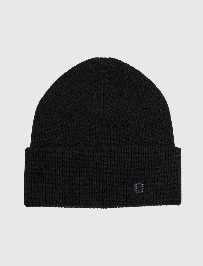 Bailee Wool Beanie - Black