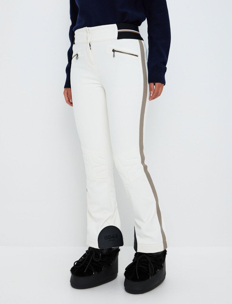 Randy Star W Pant - Blanc/Beige