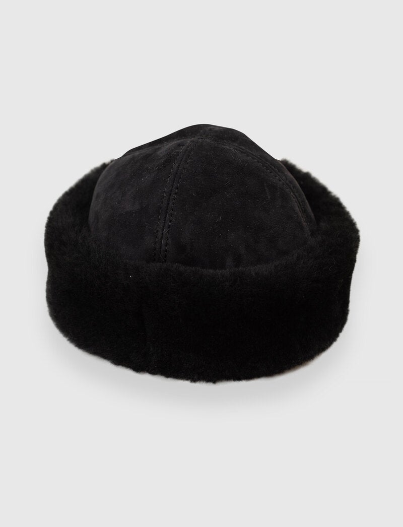 Lola Sherling Hat - Black