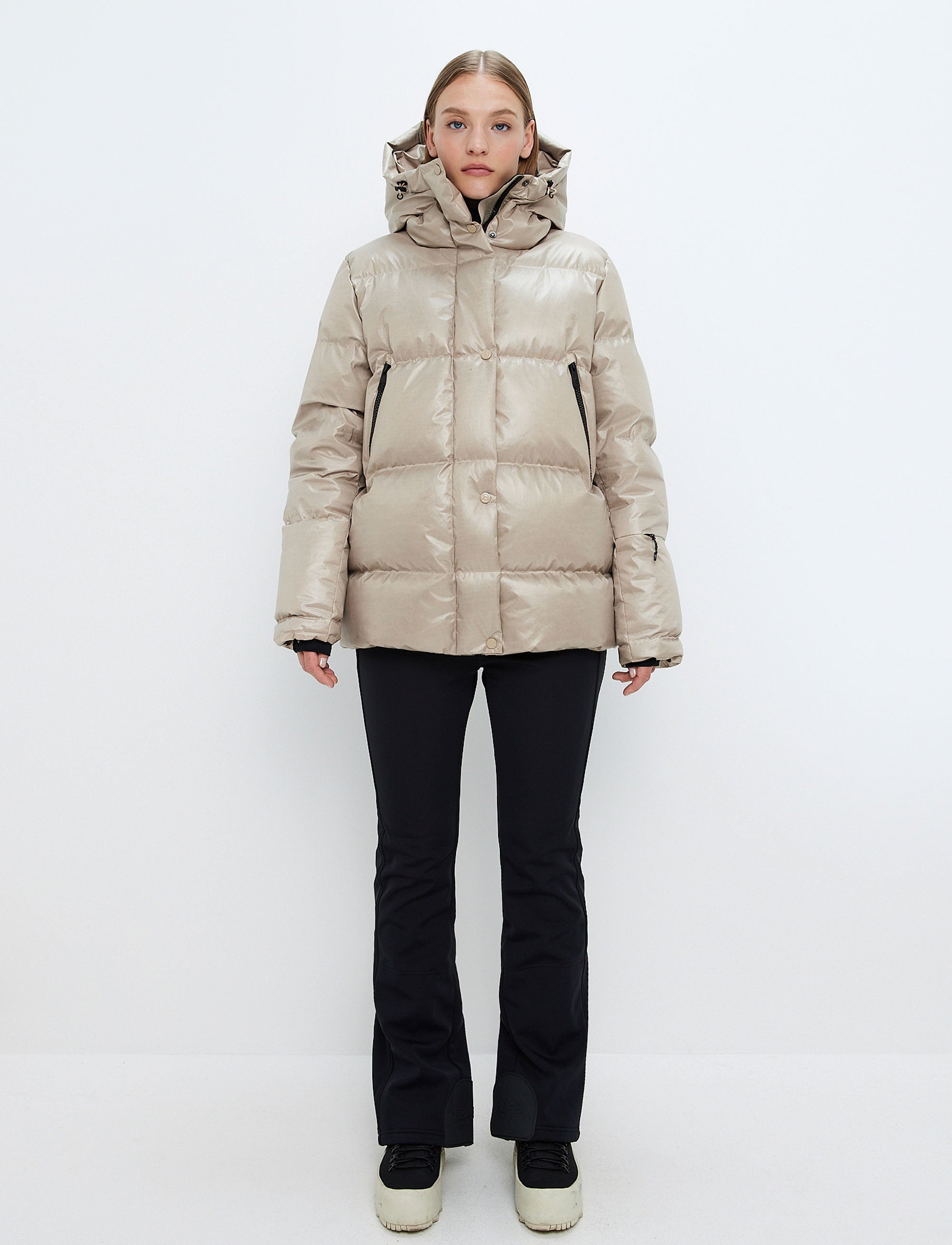 Sarah W Ski Down Jacket - Lt Fallen Rock