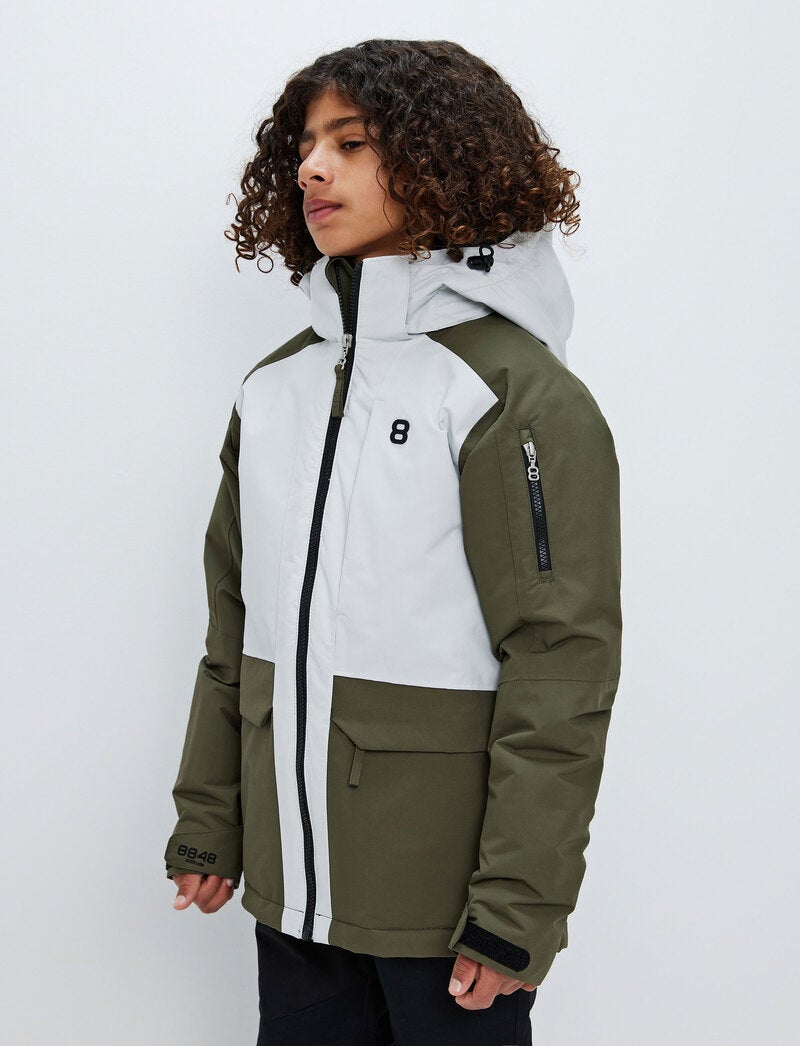 Miles JR Ski Jacket - Army Green