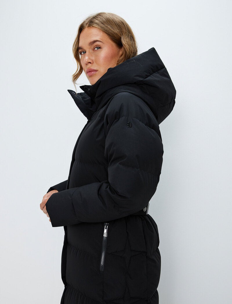 Ruth W Down Coat - Black