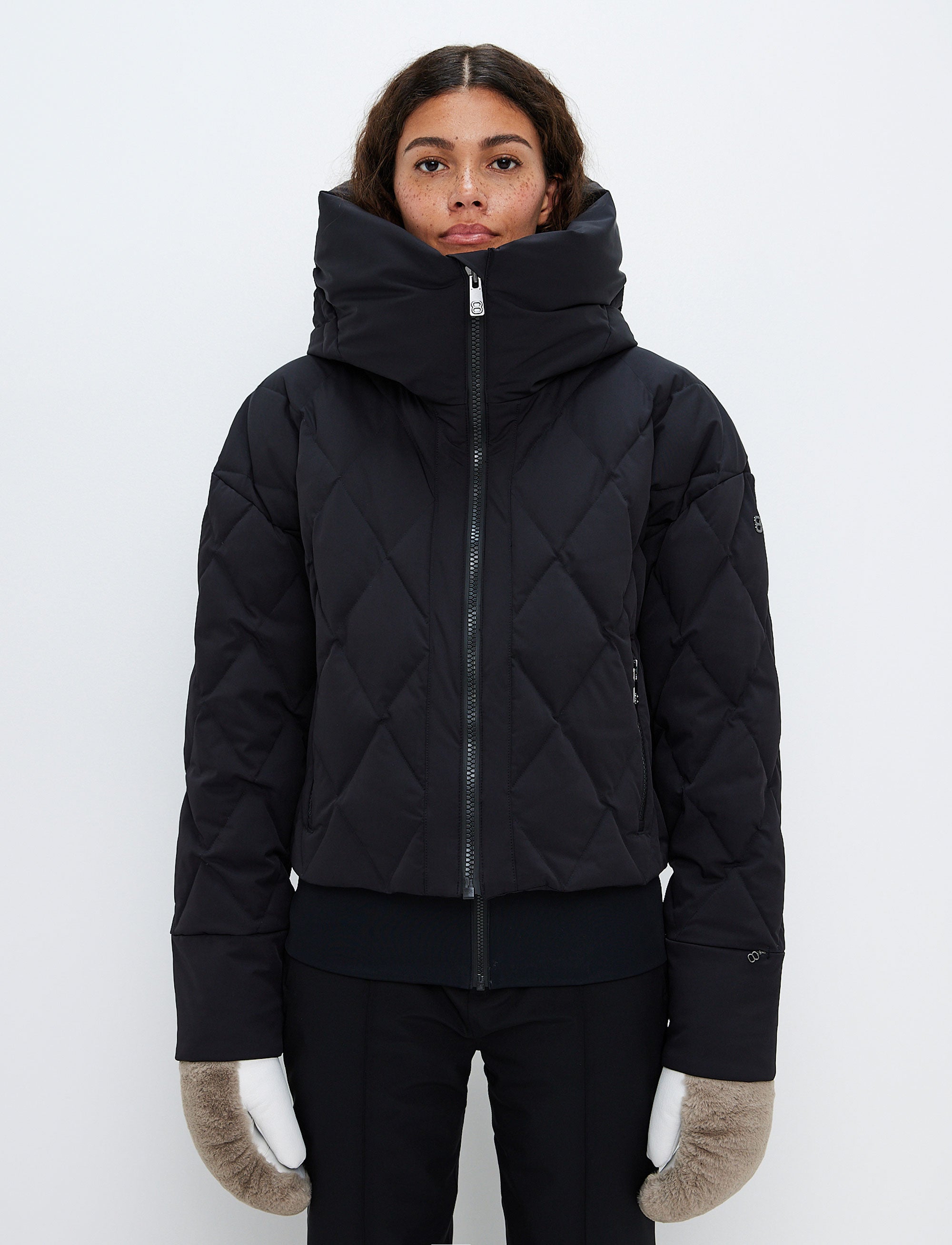 Hildi W Ski Puffer - Black