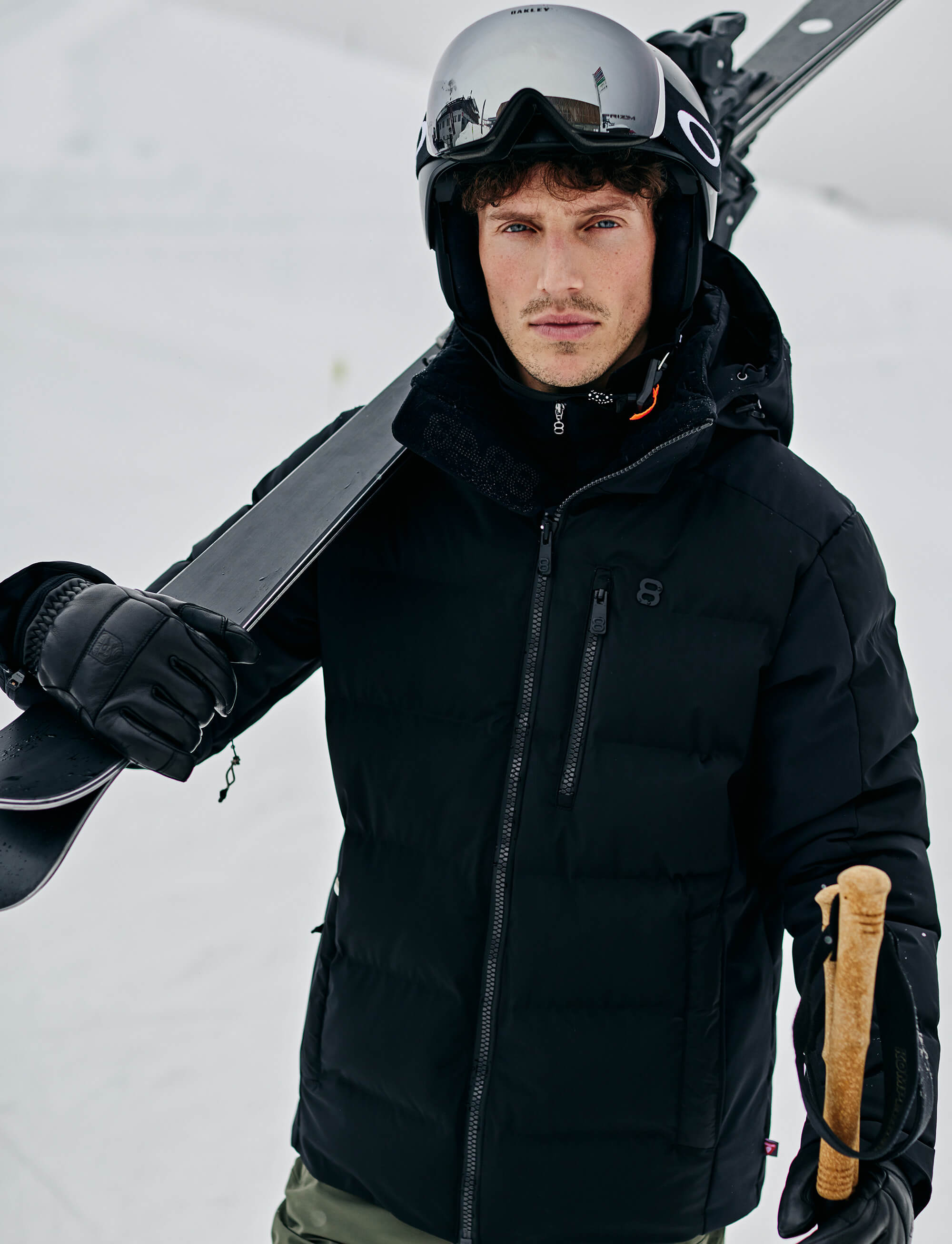 Malik Ski Jacket - Black