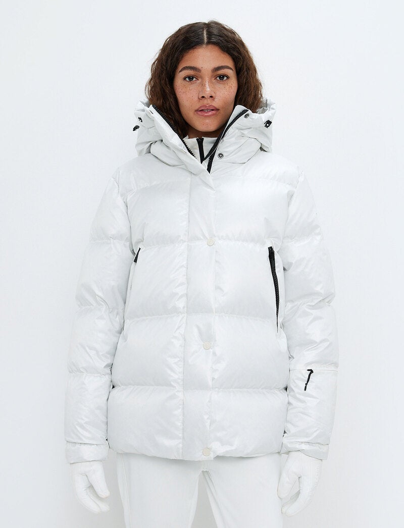 Sarah W Ski Down Jacket - Blanc