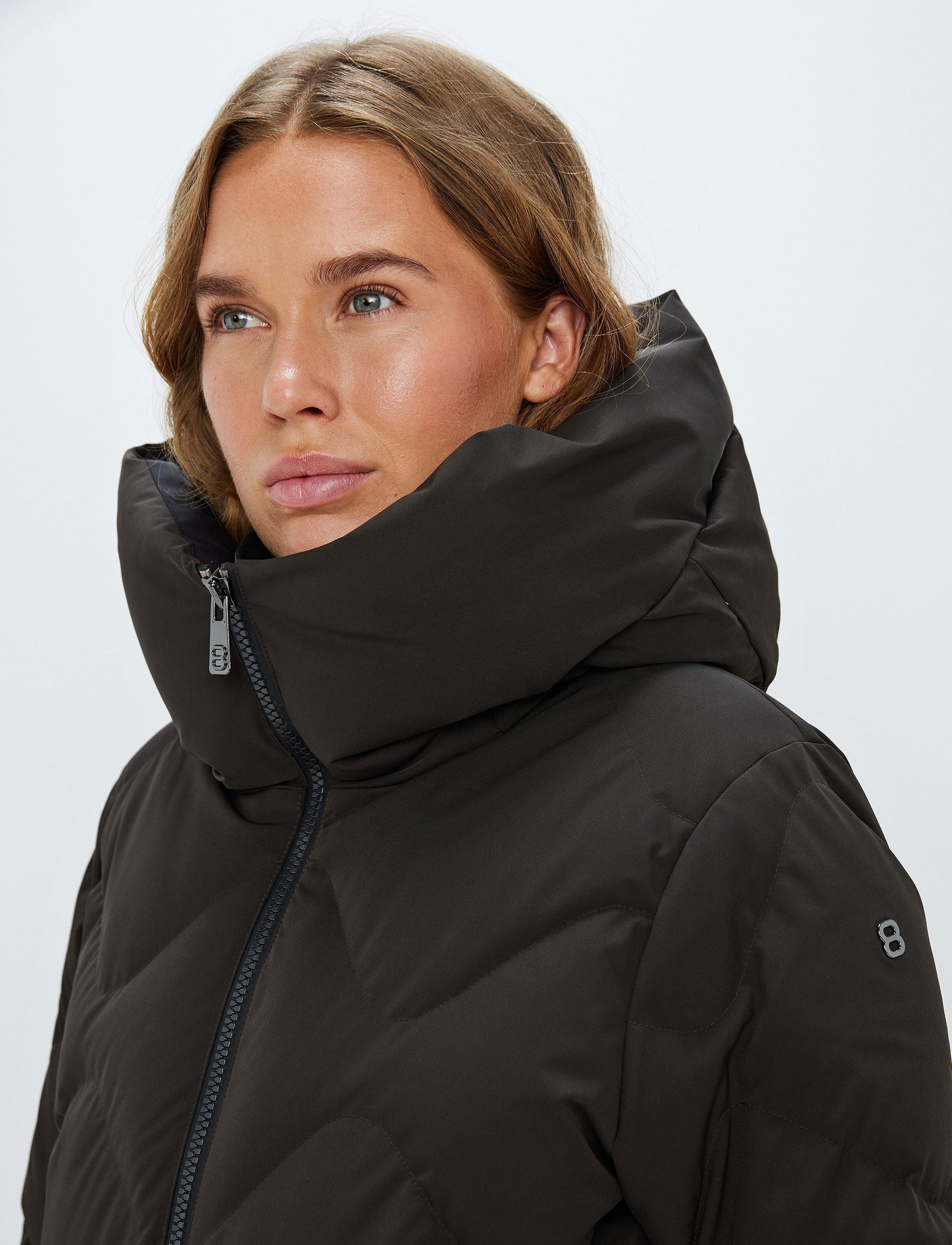 Nadine W Ski Parka - Coffea