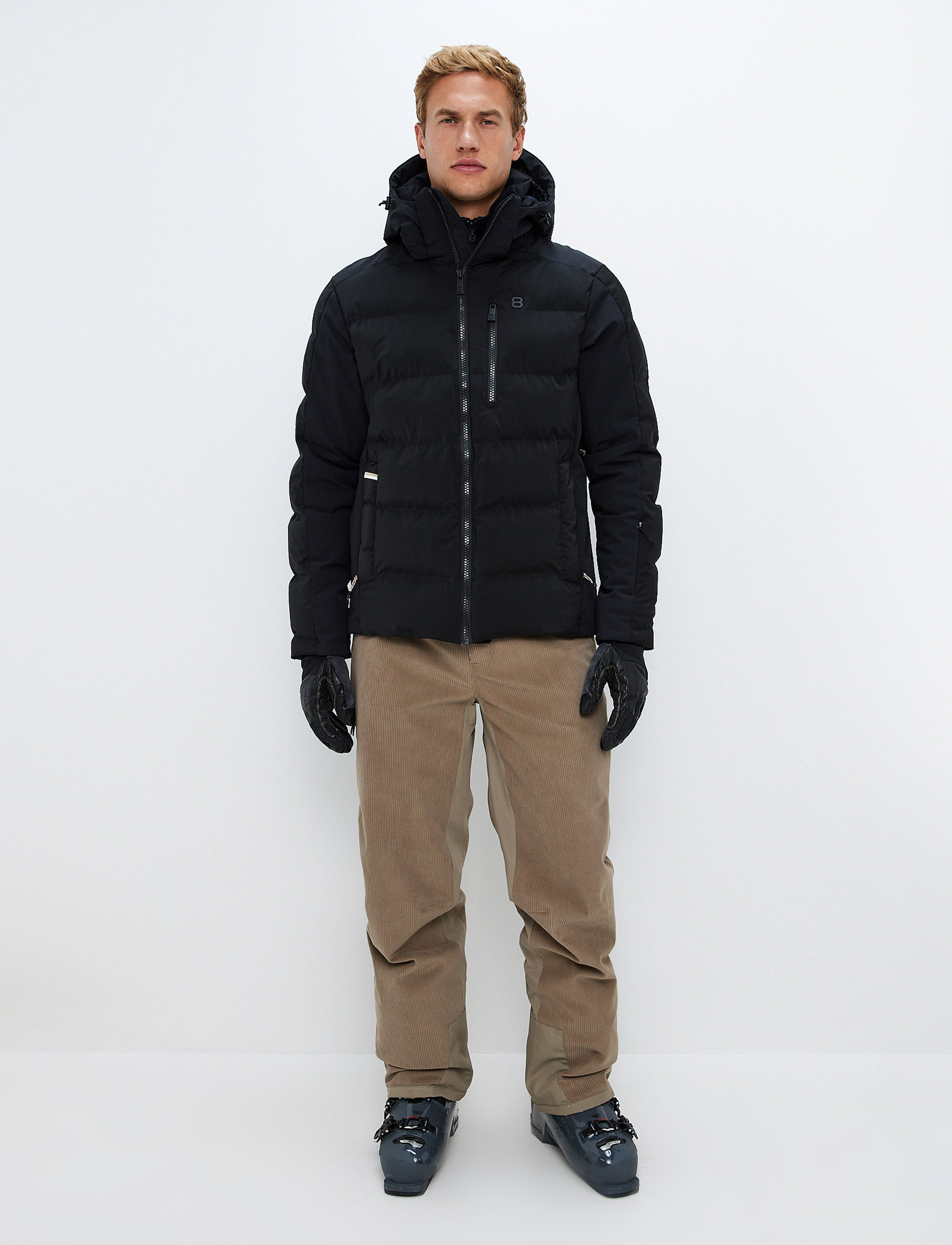 Malik Ski Jacket - Black