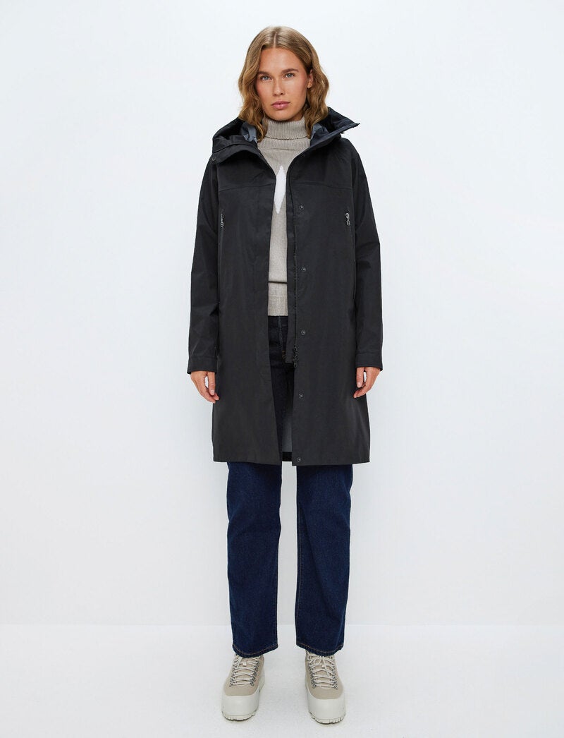 Angela 3L Coat - Black