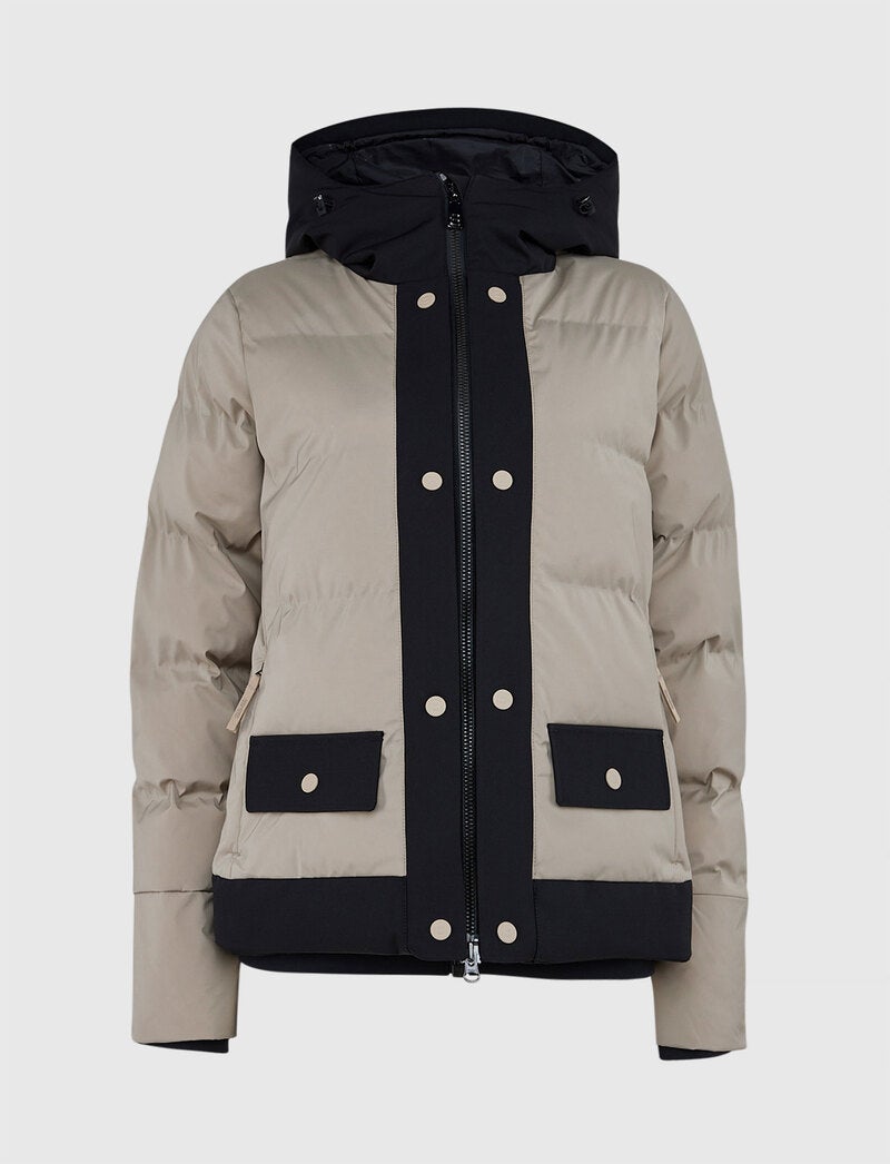 Harlow W Ski Jacket - Lt Beige