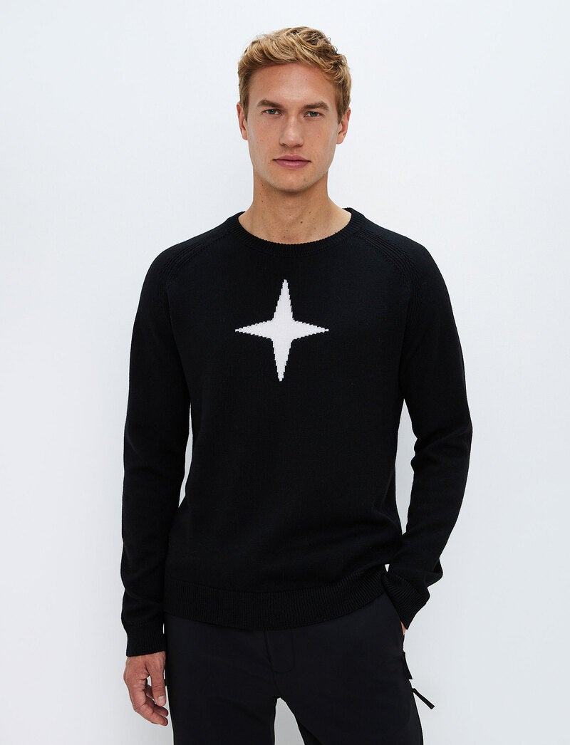 Star Merino Sweat - Black