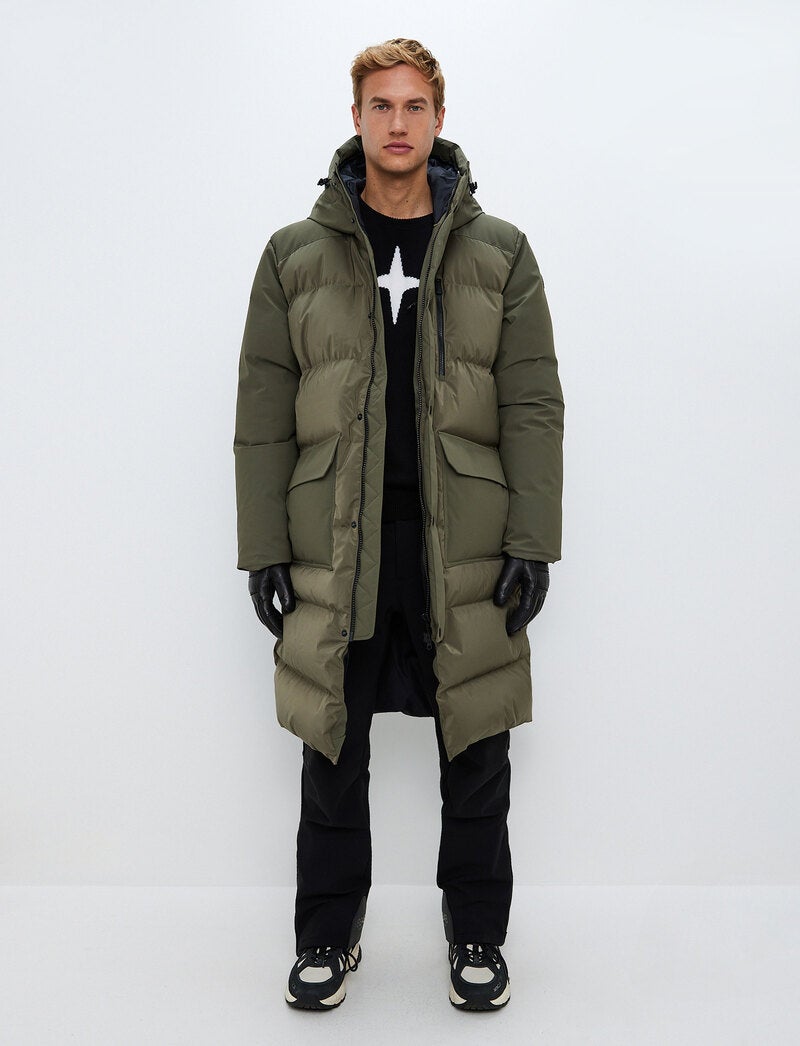 Army bubble jacket best sale