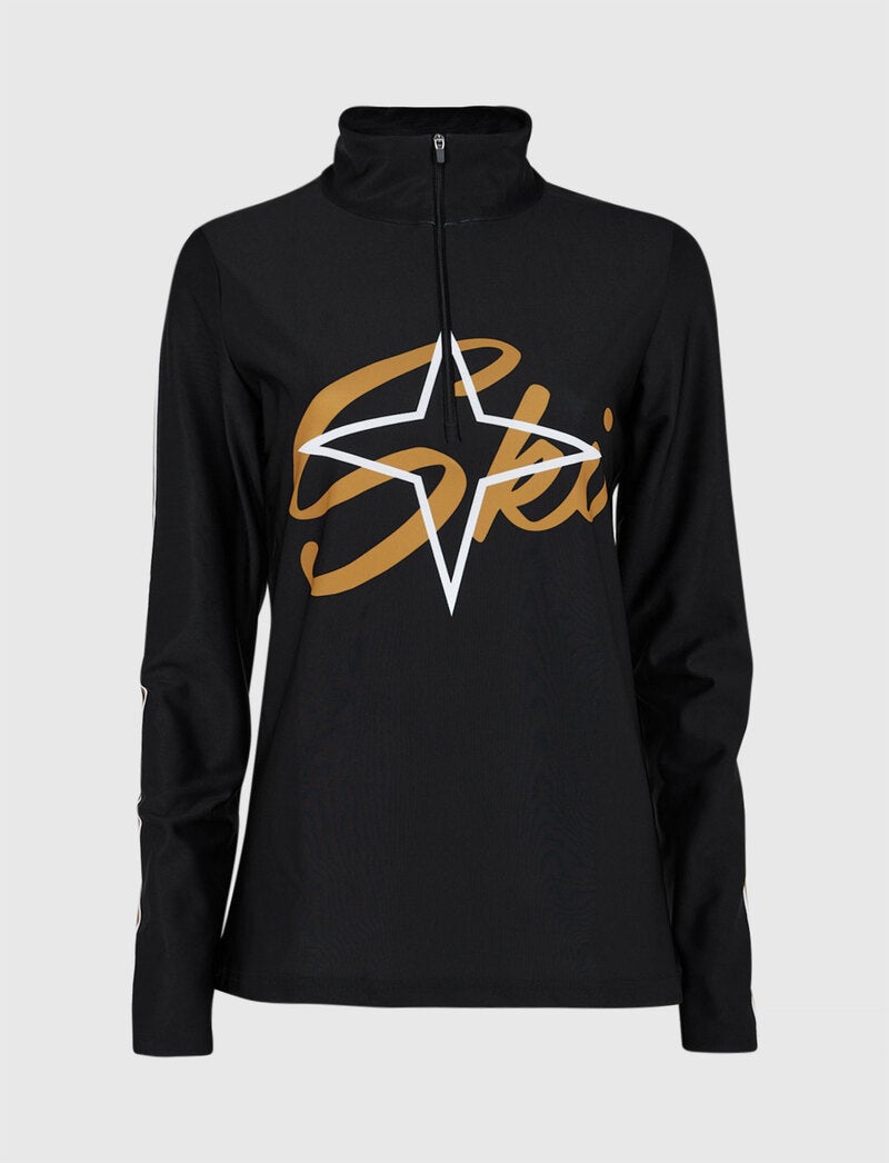 Leni W Ski Sweat - Black