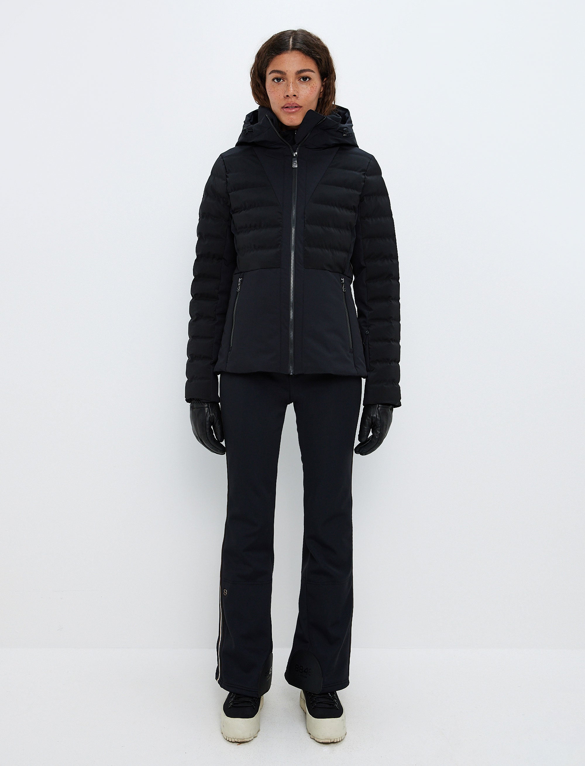 Audrey W Ski Jacket - Black