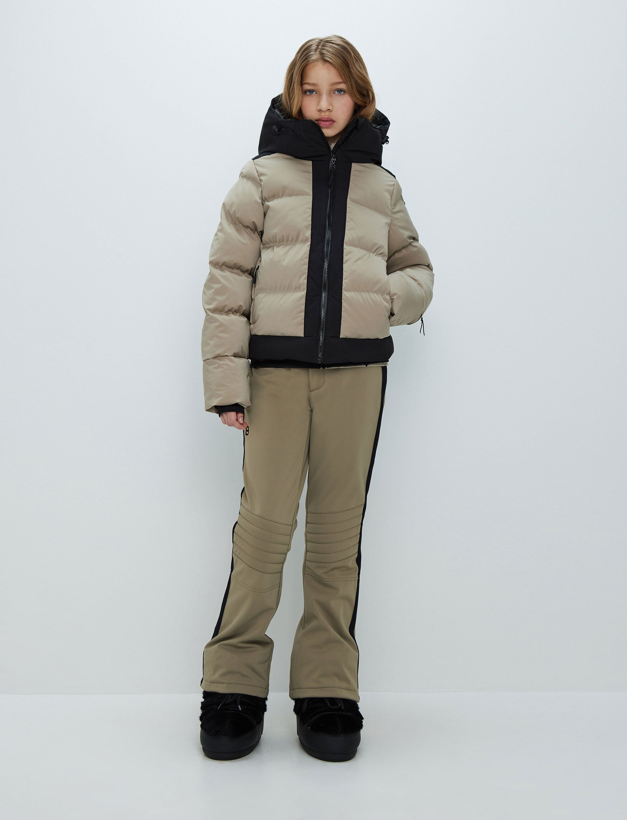 Moon Jr Ski Jacket - Lt Beige