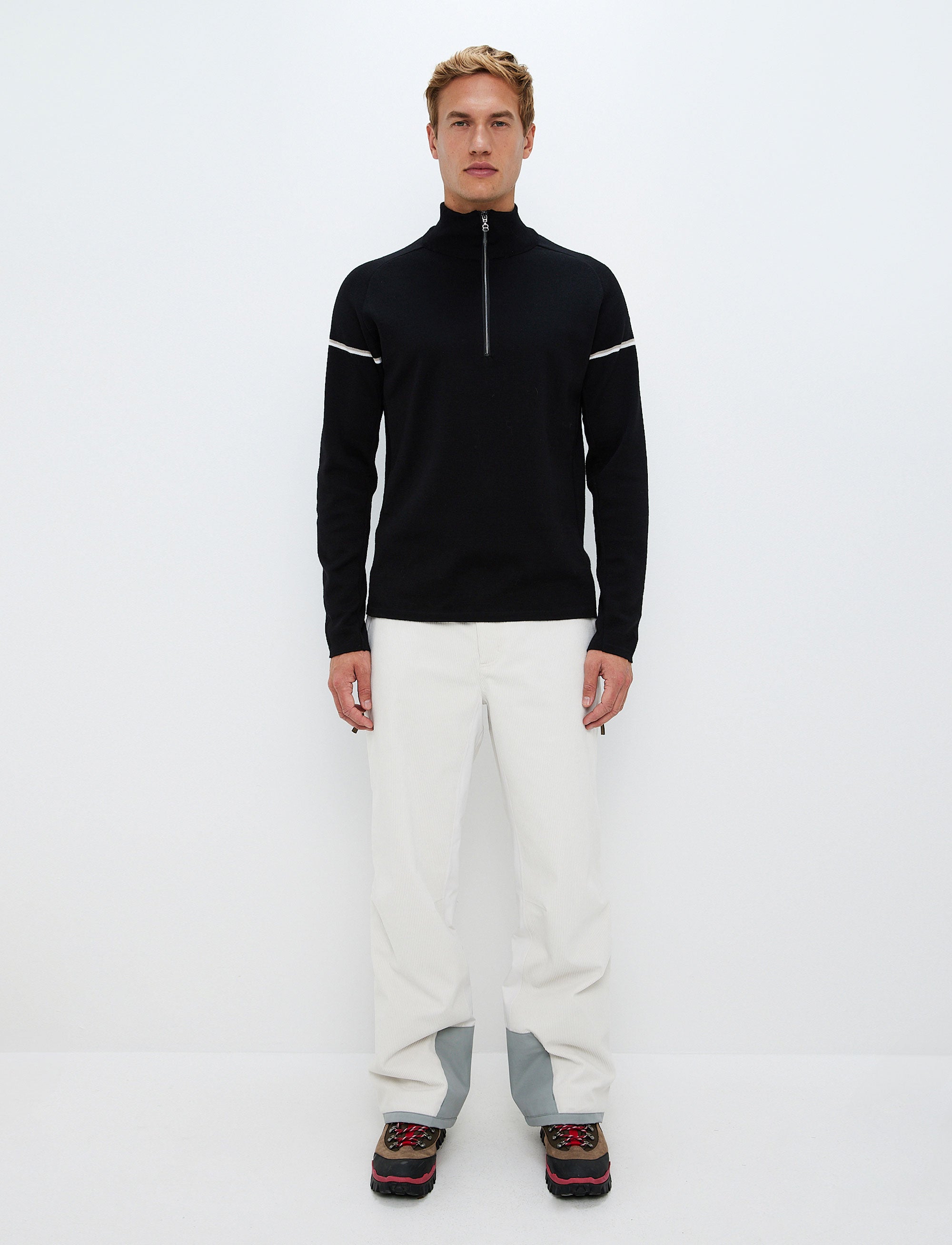 Moritz Merino Sweat - Black