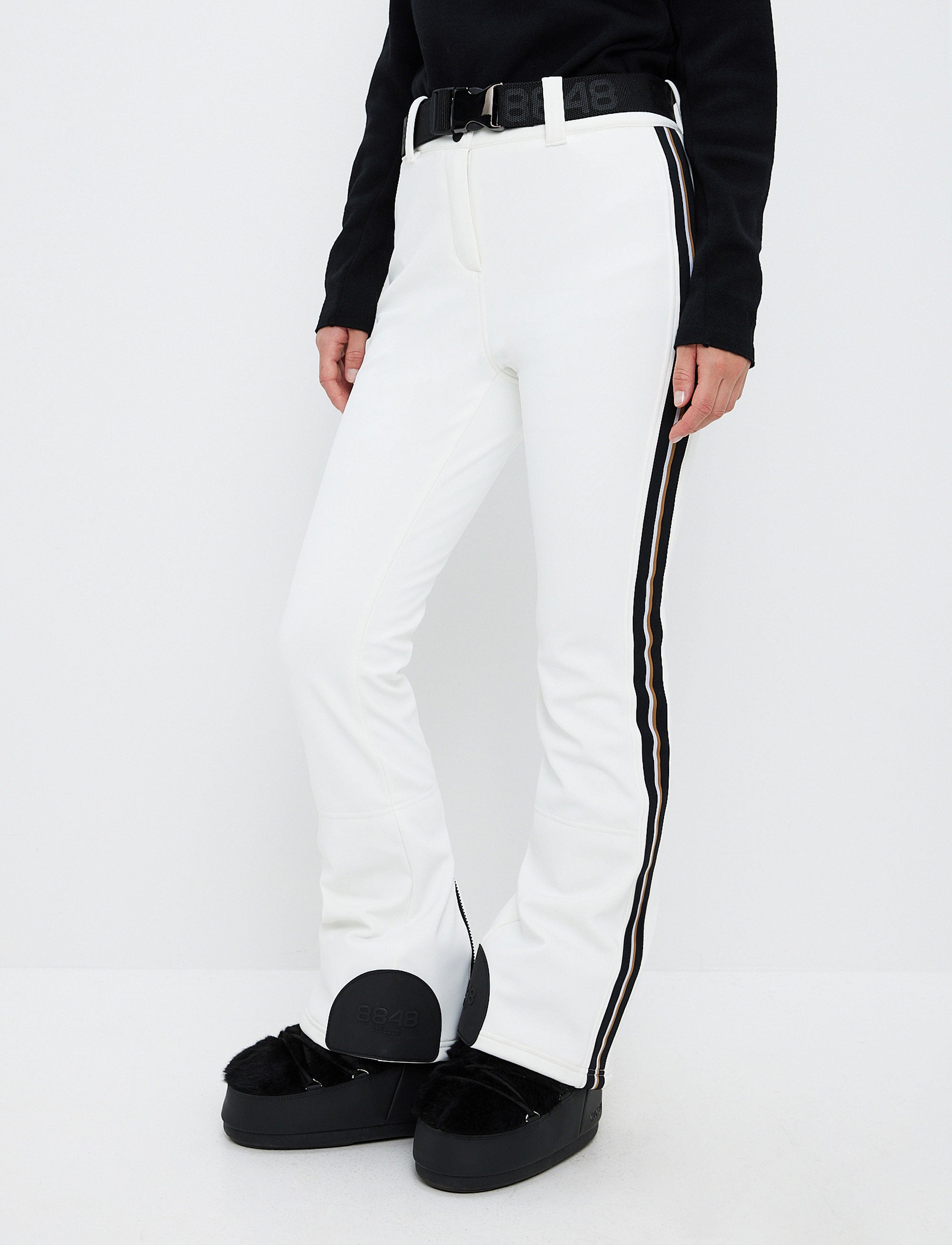 Tumblr Stripe W Pant - Blanc