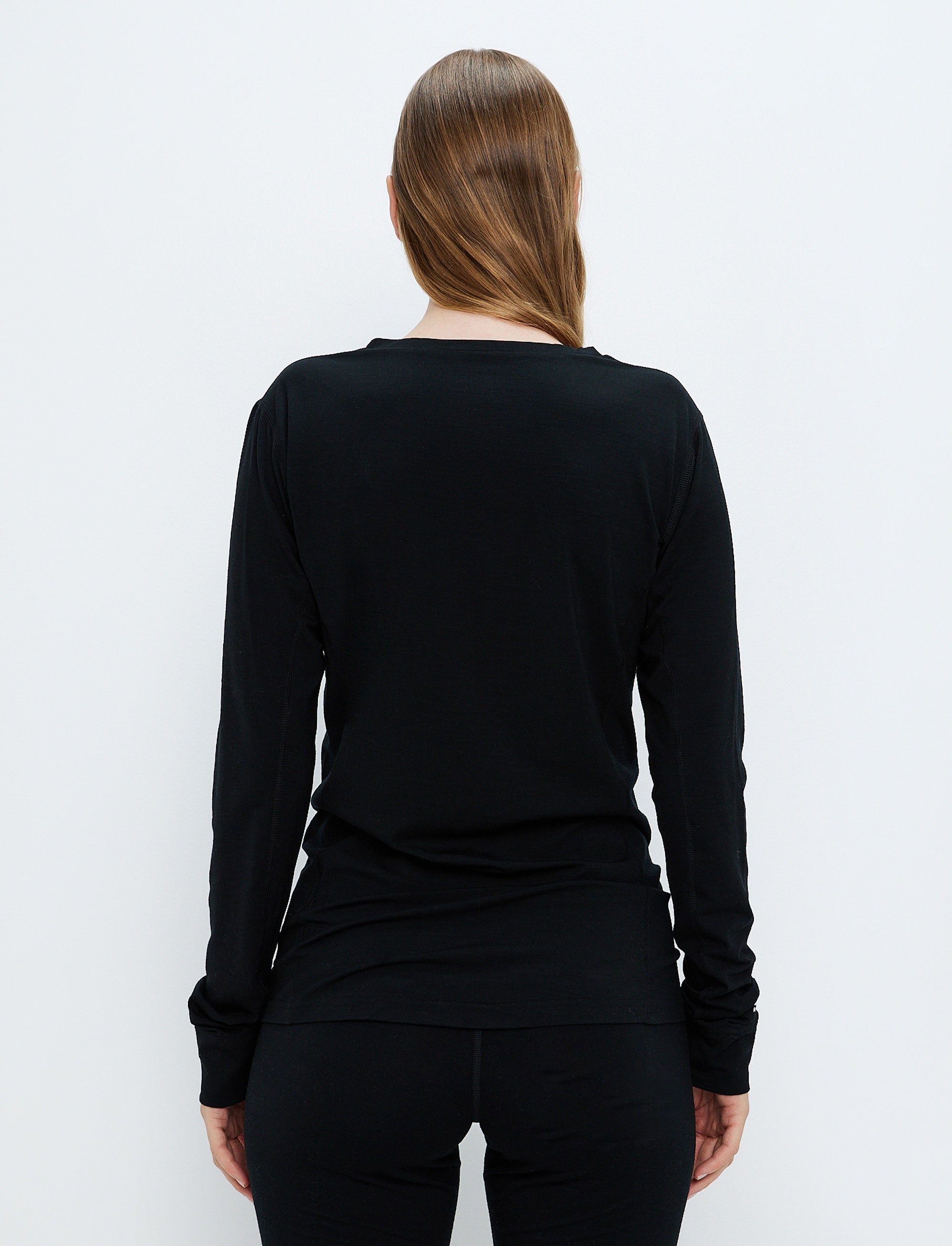 Sami W Wool l/s - Black