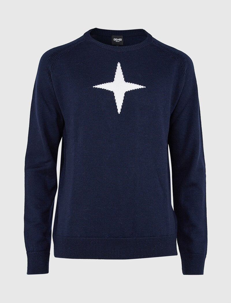 Star Merino Sweat - Navy