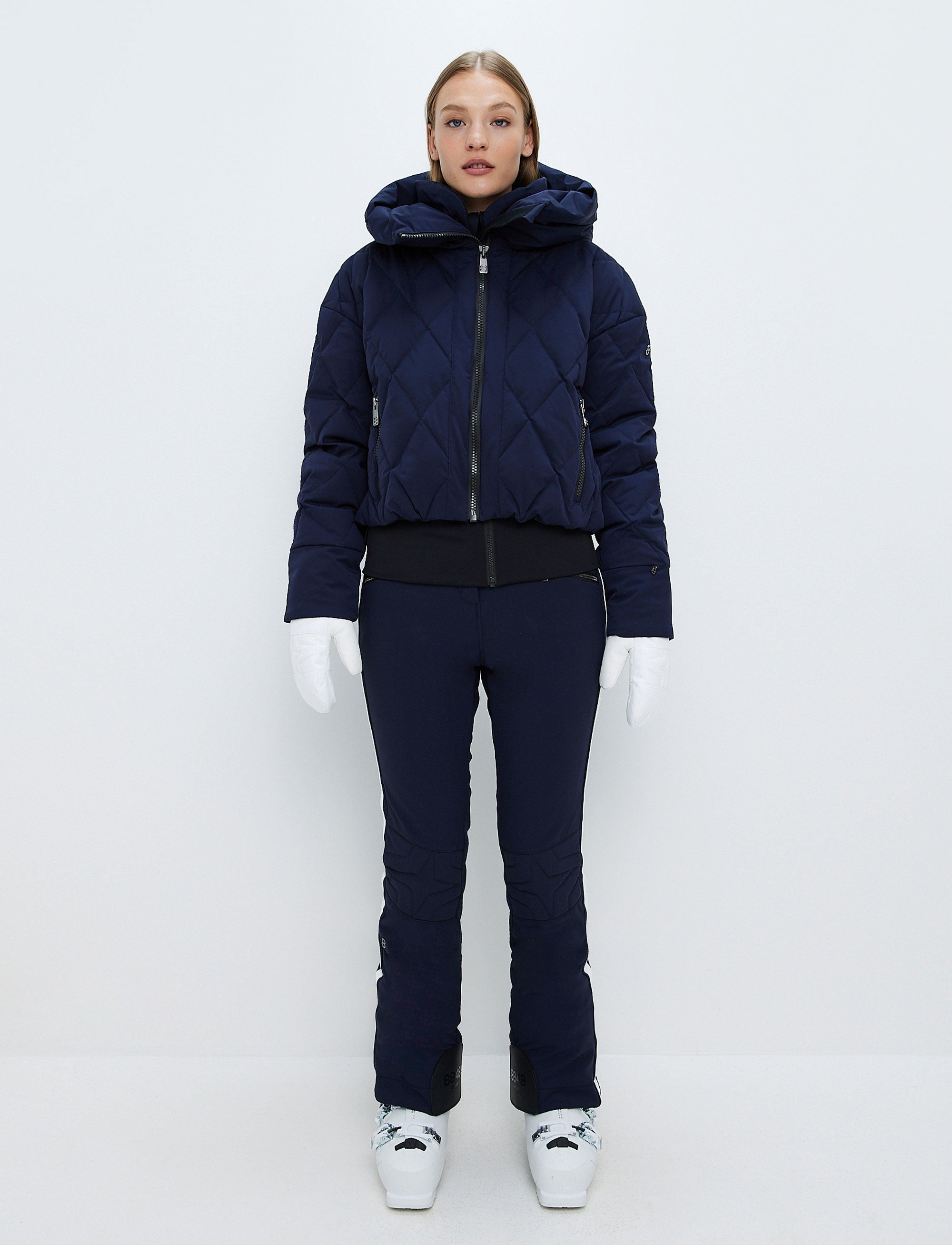 Hildi W Ski Puffer - Navy