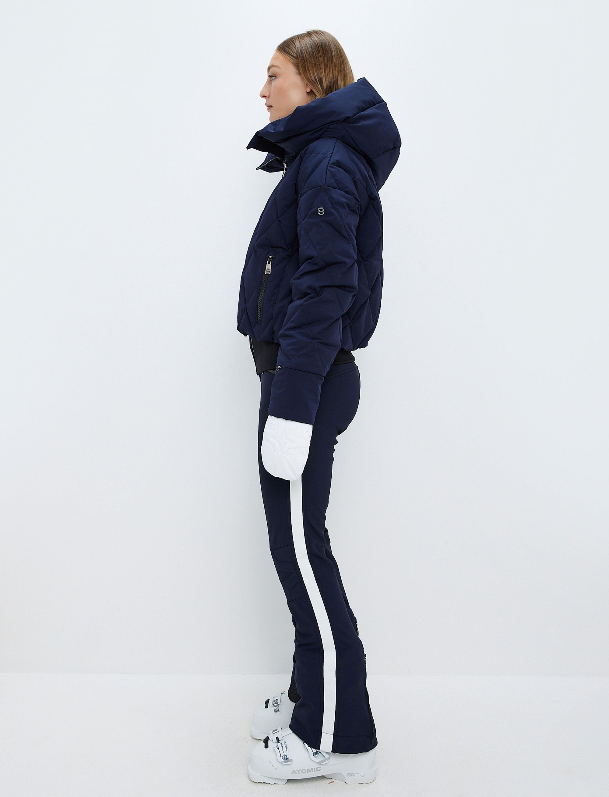 Hildi W Ski Puffer - Navy