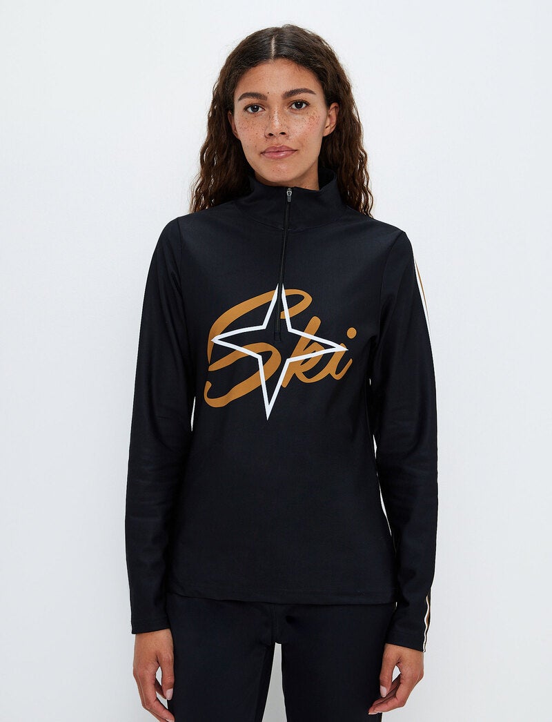 Leni W Ski Sweat - Black