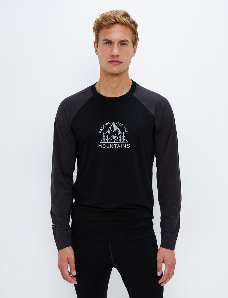 Polar Wool LS - Black