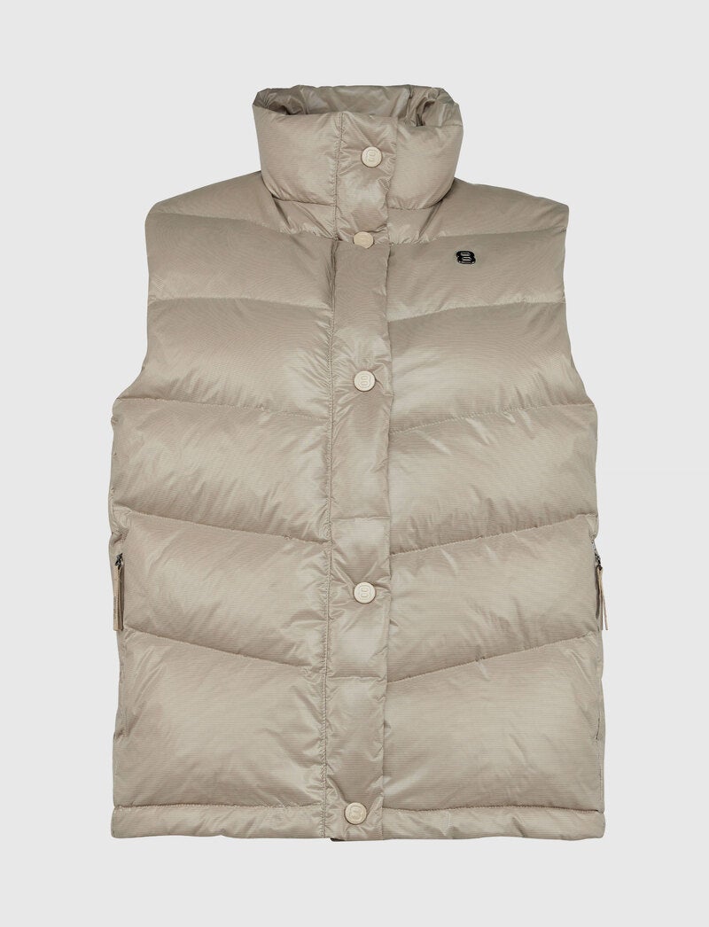 Bella W Down Vest - Lt Beige