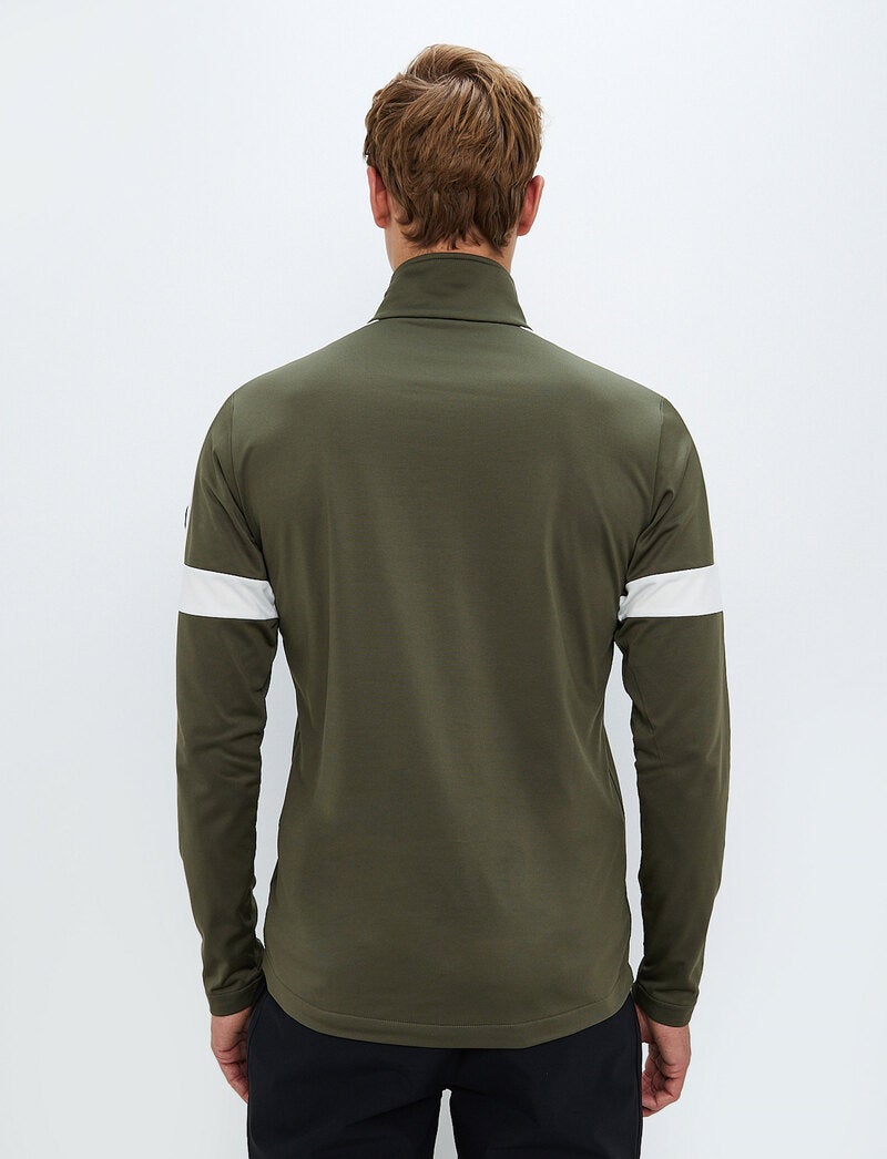 Dino 1/2 Zip Sweat - Royal Green