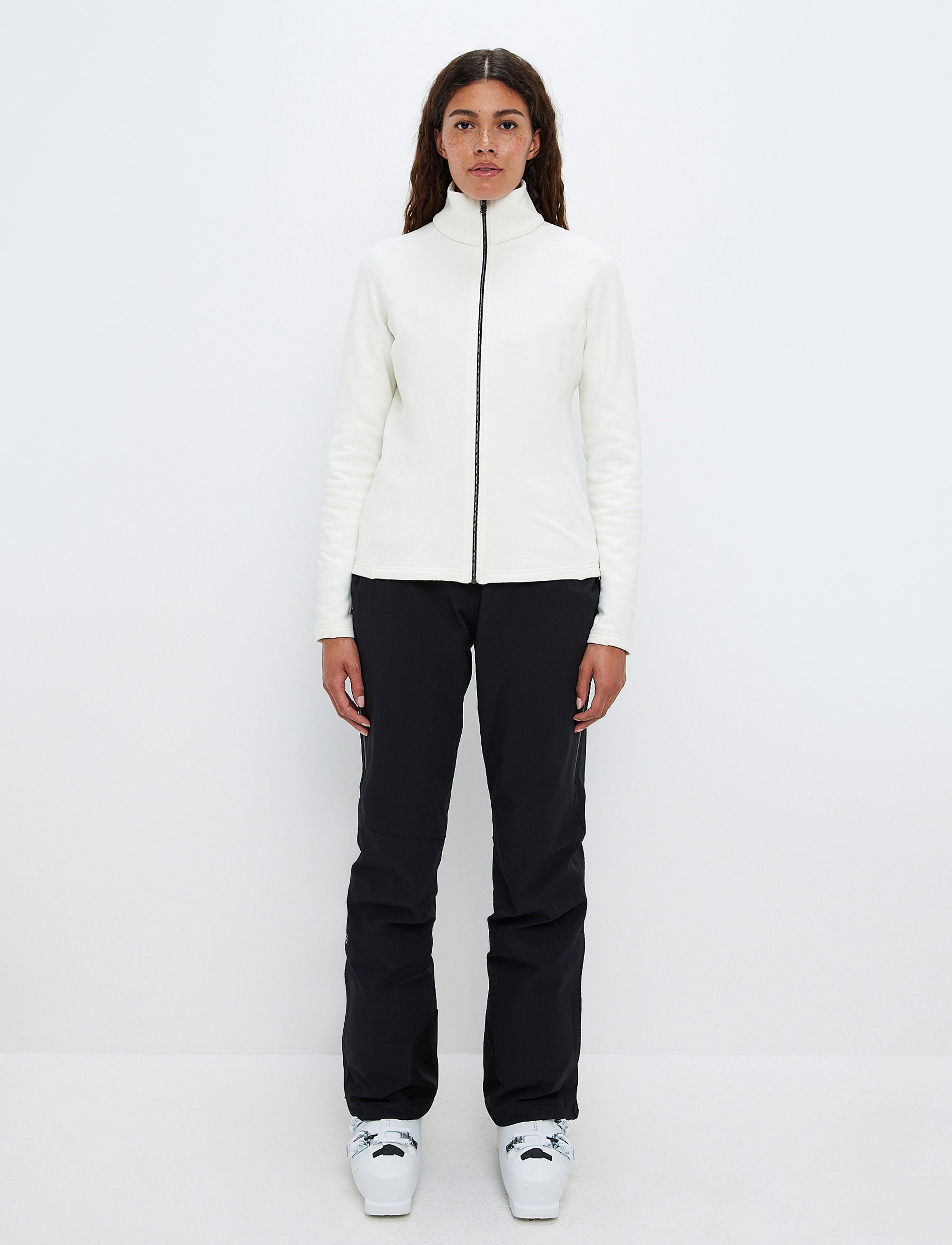 Hallie W Wool Sweat - Blanc