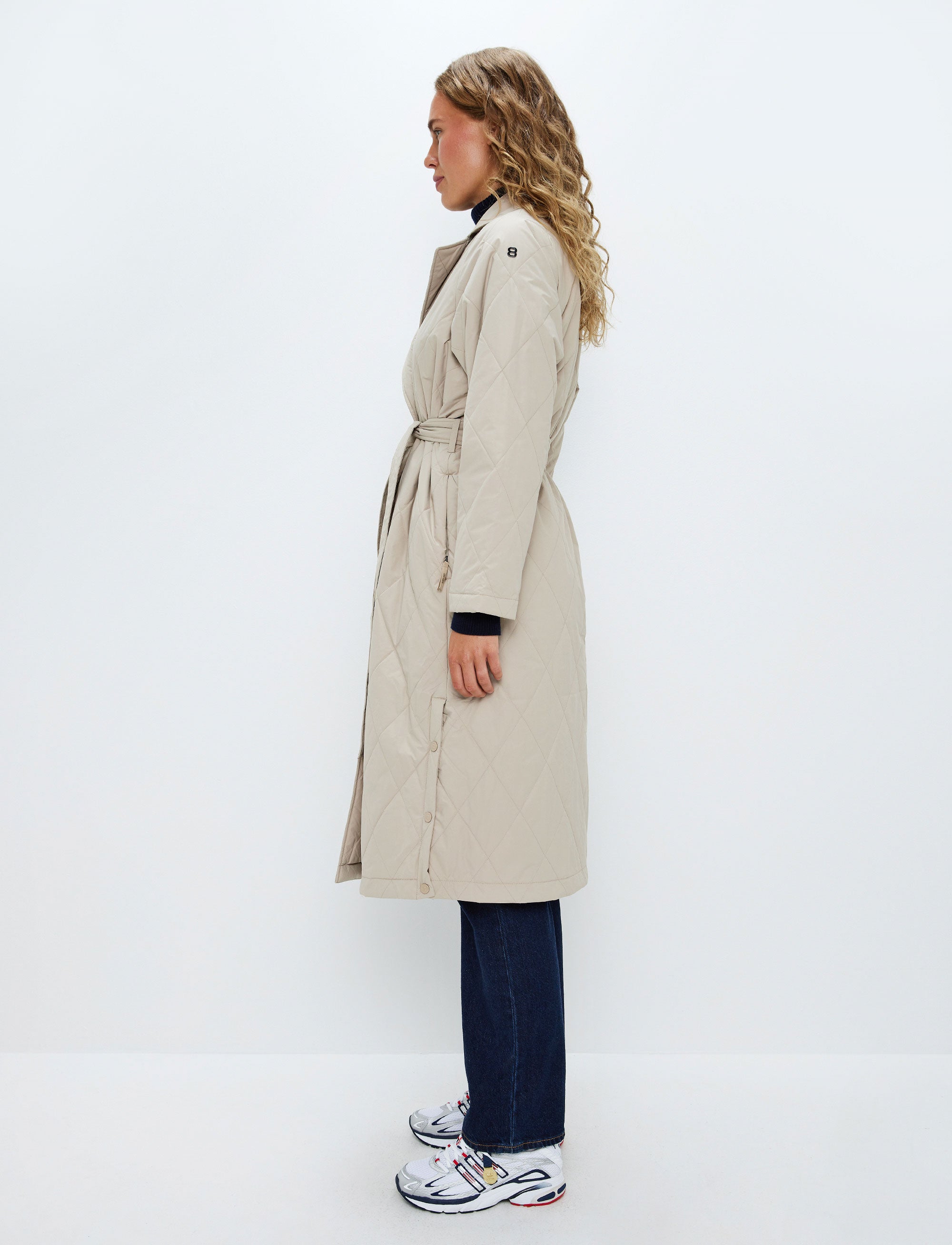 Tinsley W Coat - Lt Beige