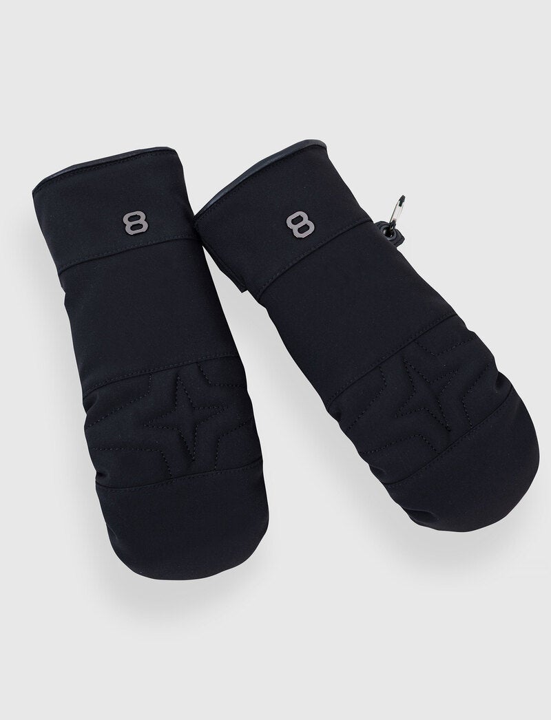 Star Softshell Mitten - Black