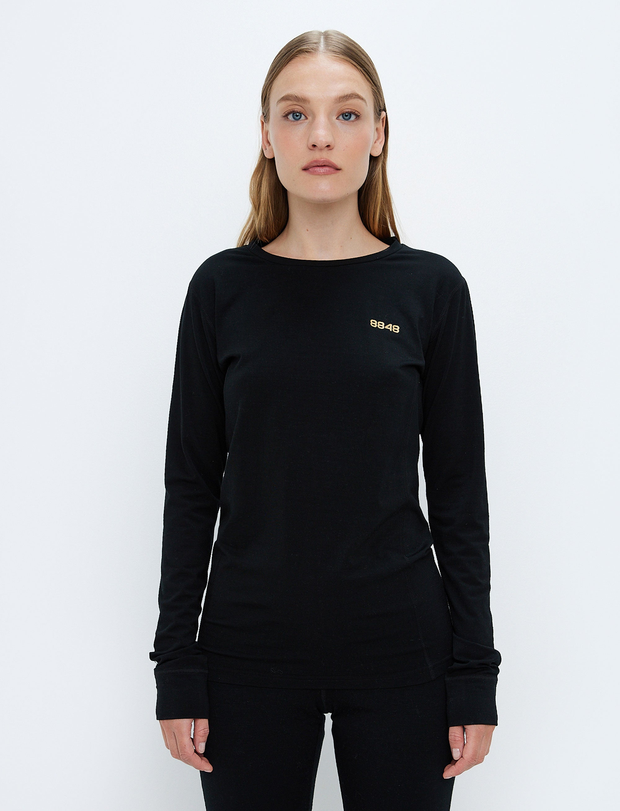 Sami W Wool l/s - Black