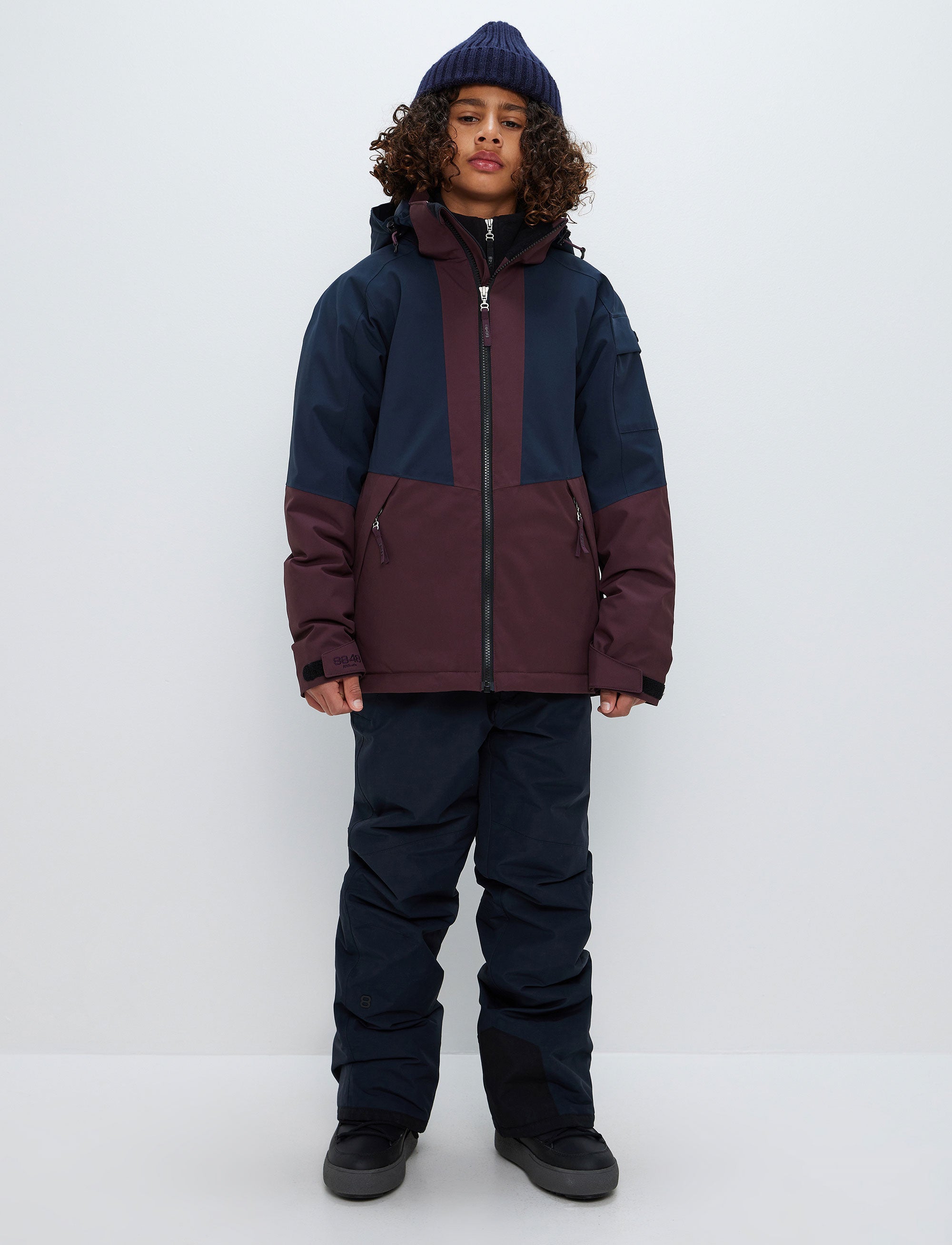 Otis 2.0 Jr Jacket - Dk Burgundy