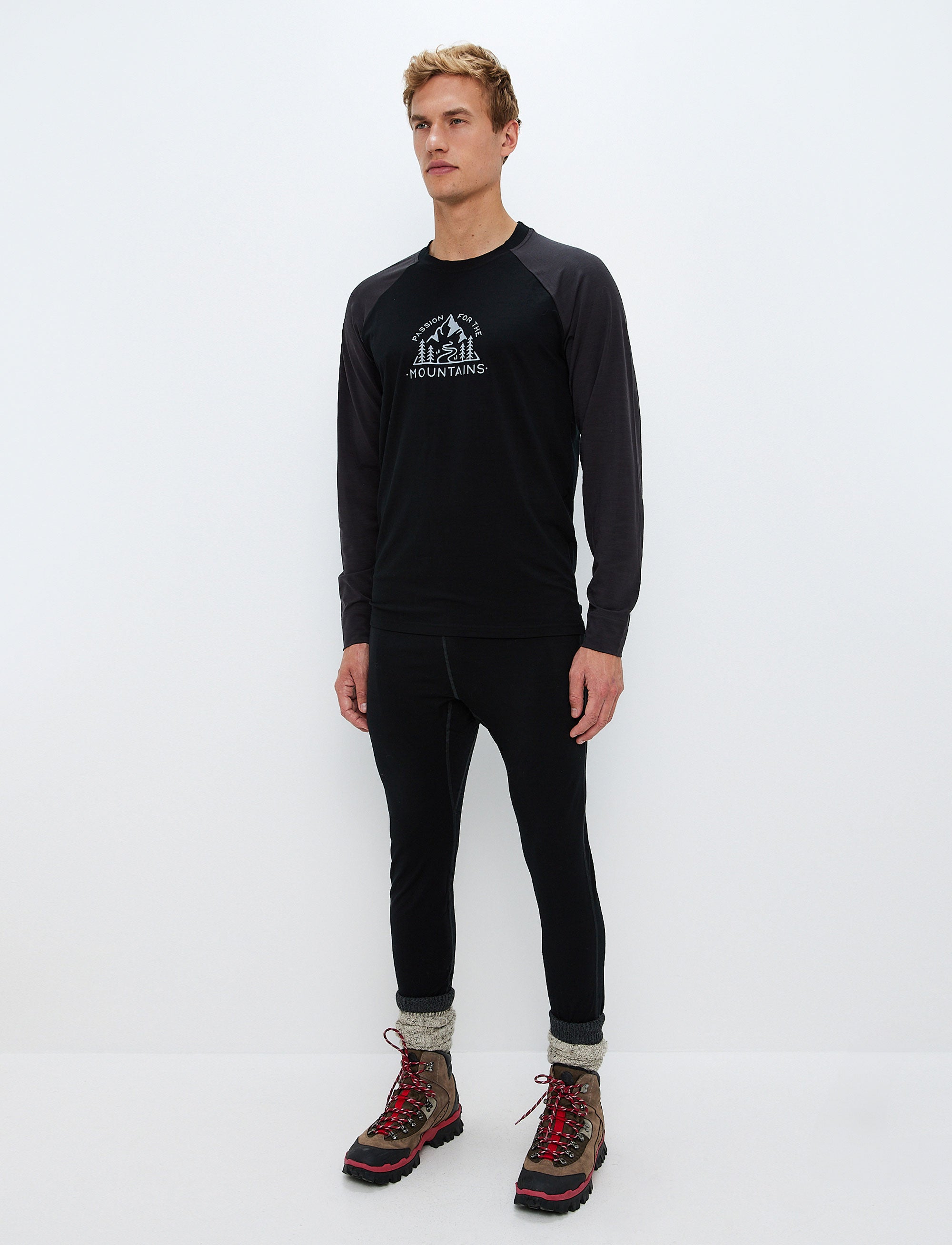 Polar Wool LS - Black