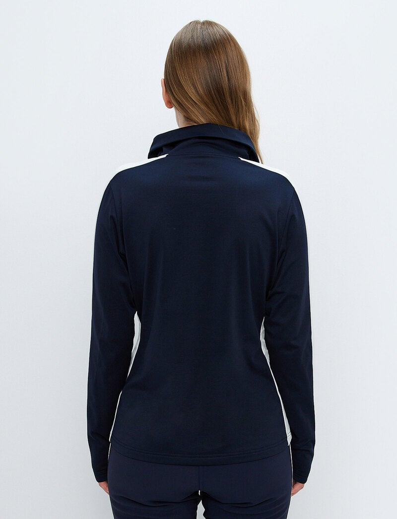 Vanessa W 1/2 Zip Sweat - Navy