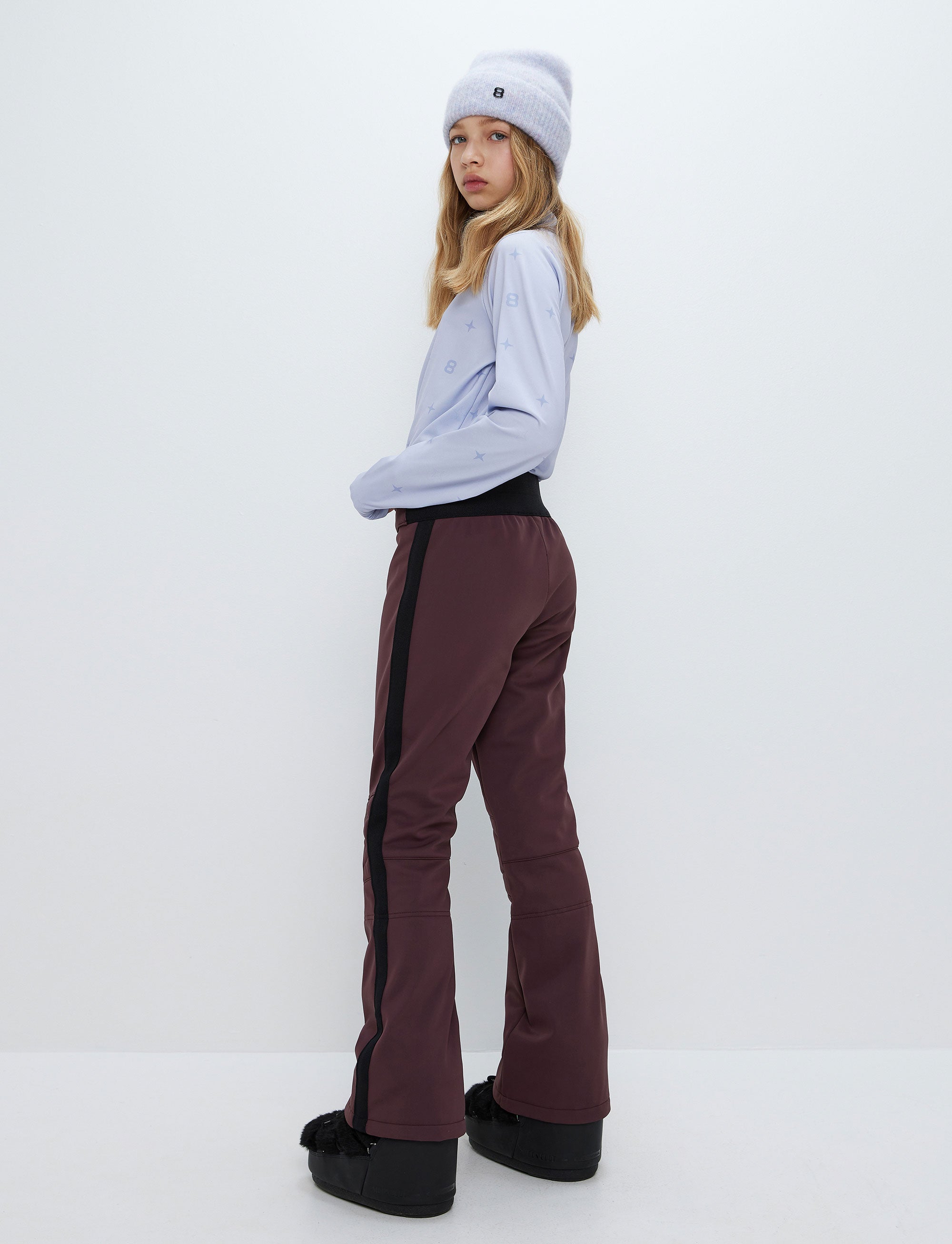 Annbell Star Jr Pant - Dk Burgundy