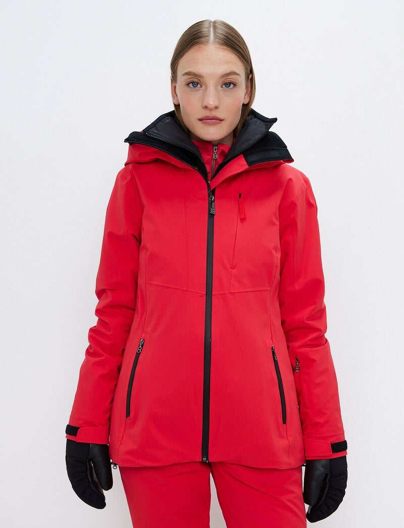 Lyla W Ski Jacket - Poinsetta Red