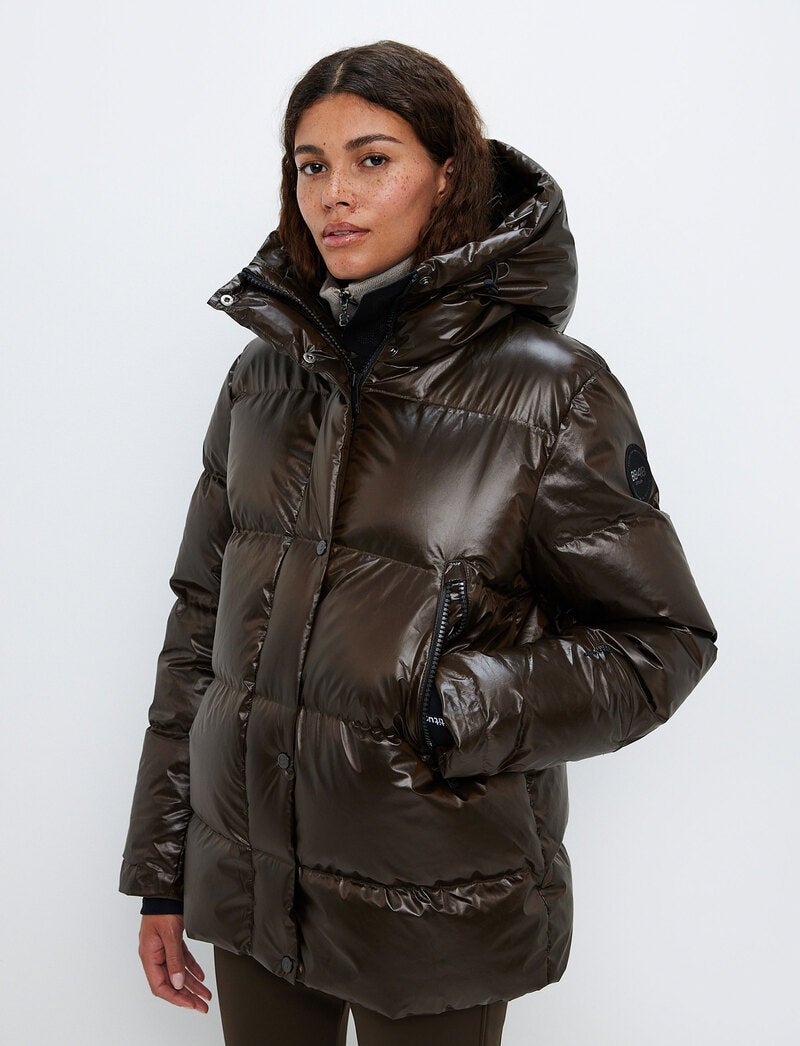 Sarah W Ski Down Jacket - Coffea