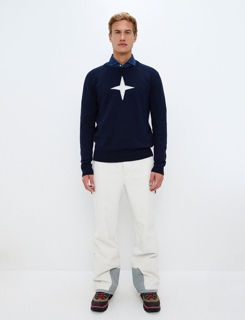 Star Merino Sweat - Navy