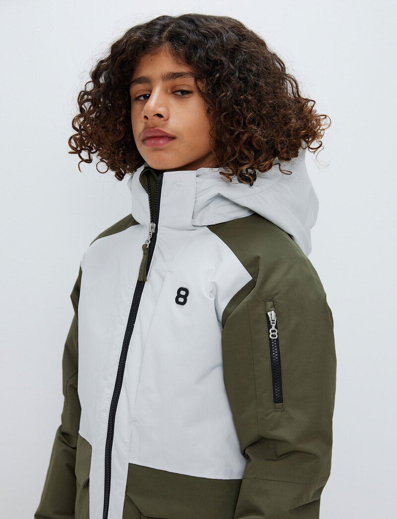 Miles JR Ski Jacket - Army Green