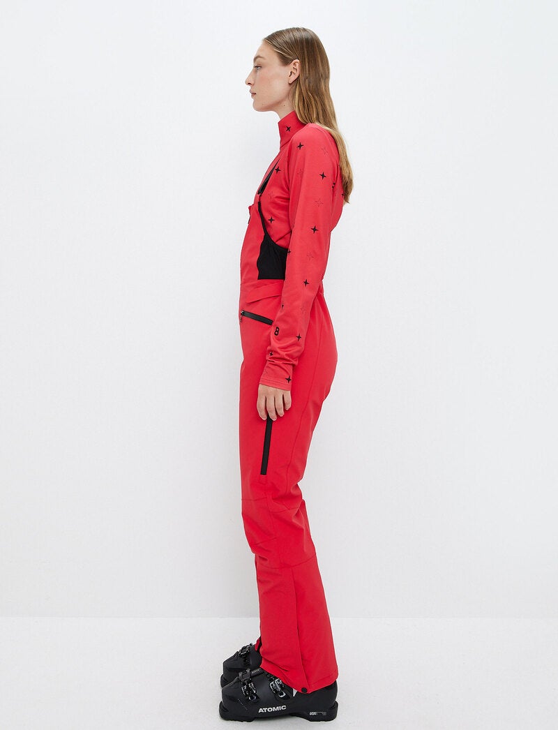 Daniella 2.0 W Bib Pant - Poinsetta Red